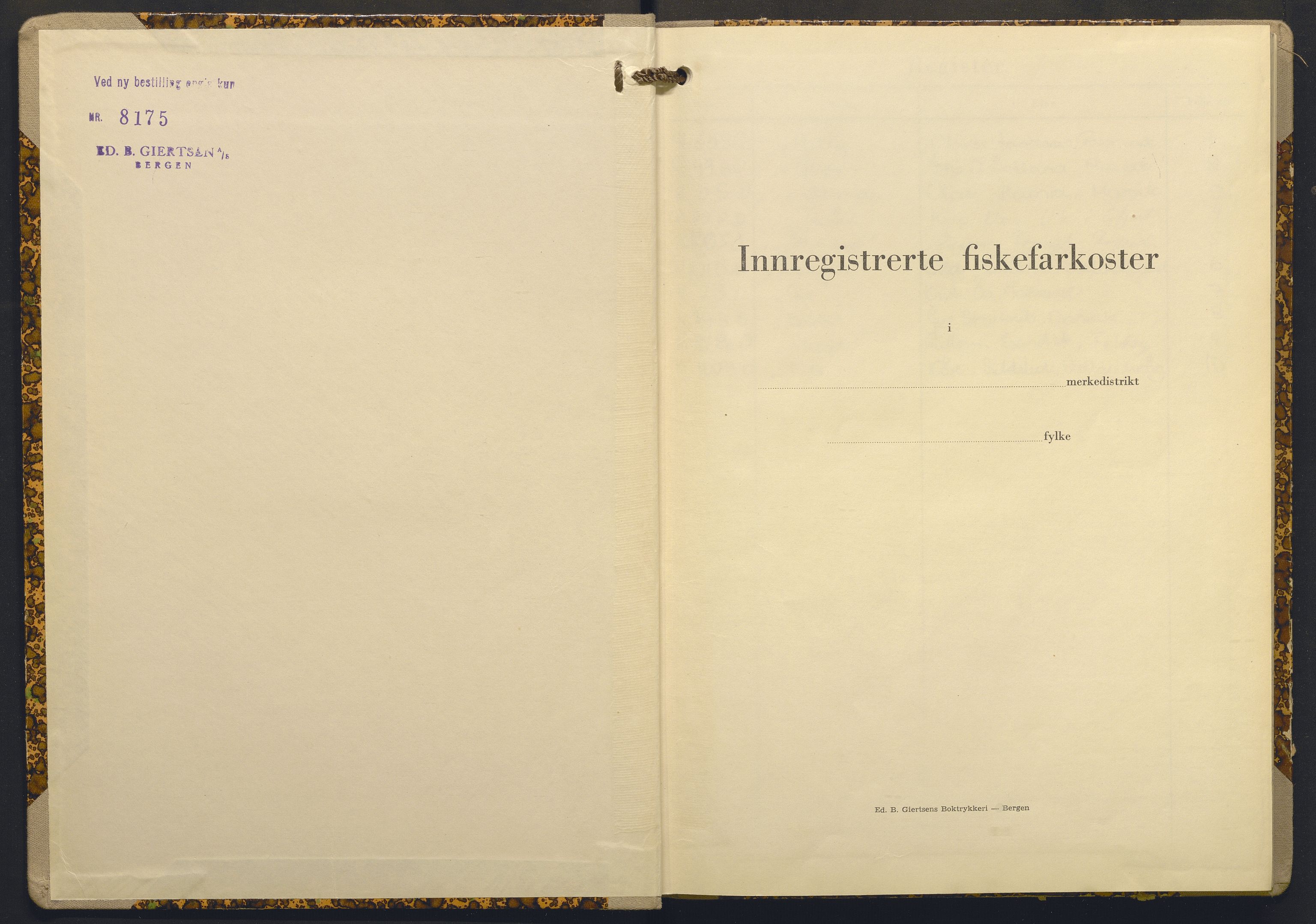 Fiskeridirektoratet - 1 Adm. ledelse - 13 Båtkontoret, AV/SAB-A-2003/I/Ia/Iai/L0121: 135.0944/2 Merkeprotokoll - Suldal, 1968-1969