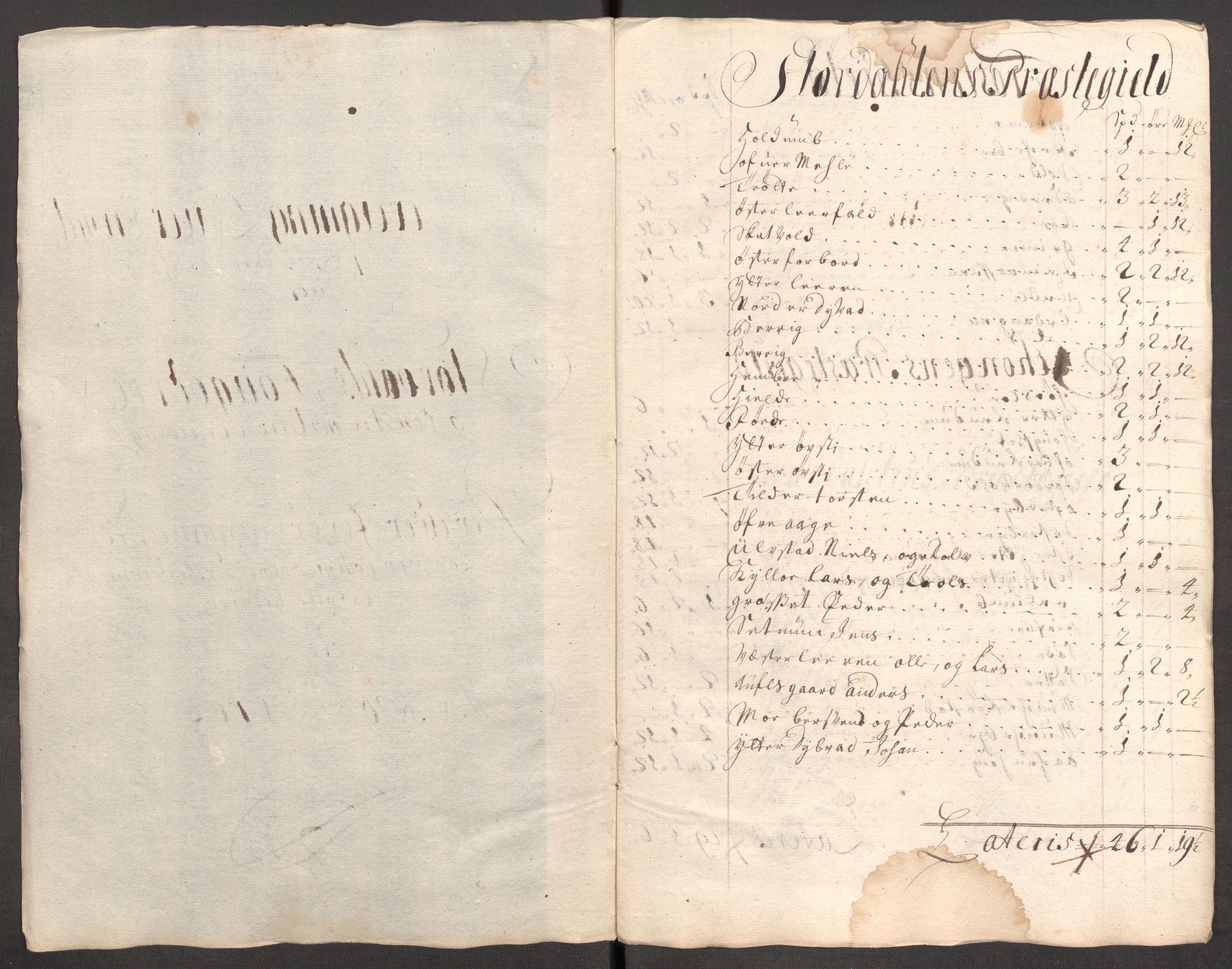Rentekammeret inntil 1814, Reviderte regnskaper, Fogderegnskap, RA/EA-4092/R62/L4195: Fogderegnskap Stjørdal og Verdal, 1704, s. 250