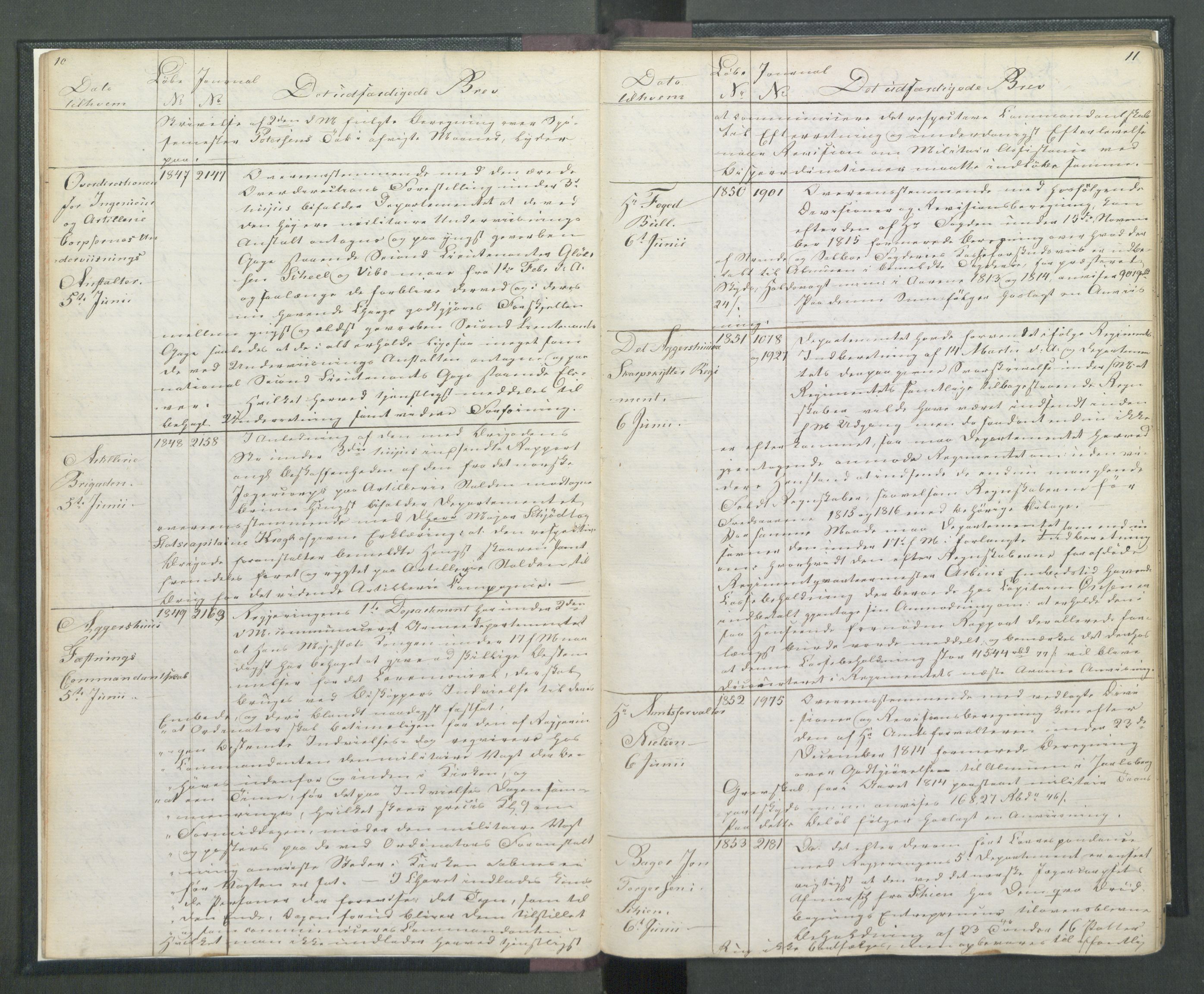 Armédepartementet, AV/RA-RAFA-3493/B/Ba/L0009: 6. Departements Kopibog, 1817, s. 8-9