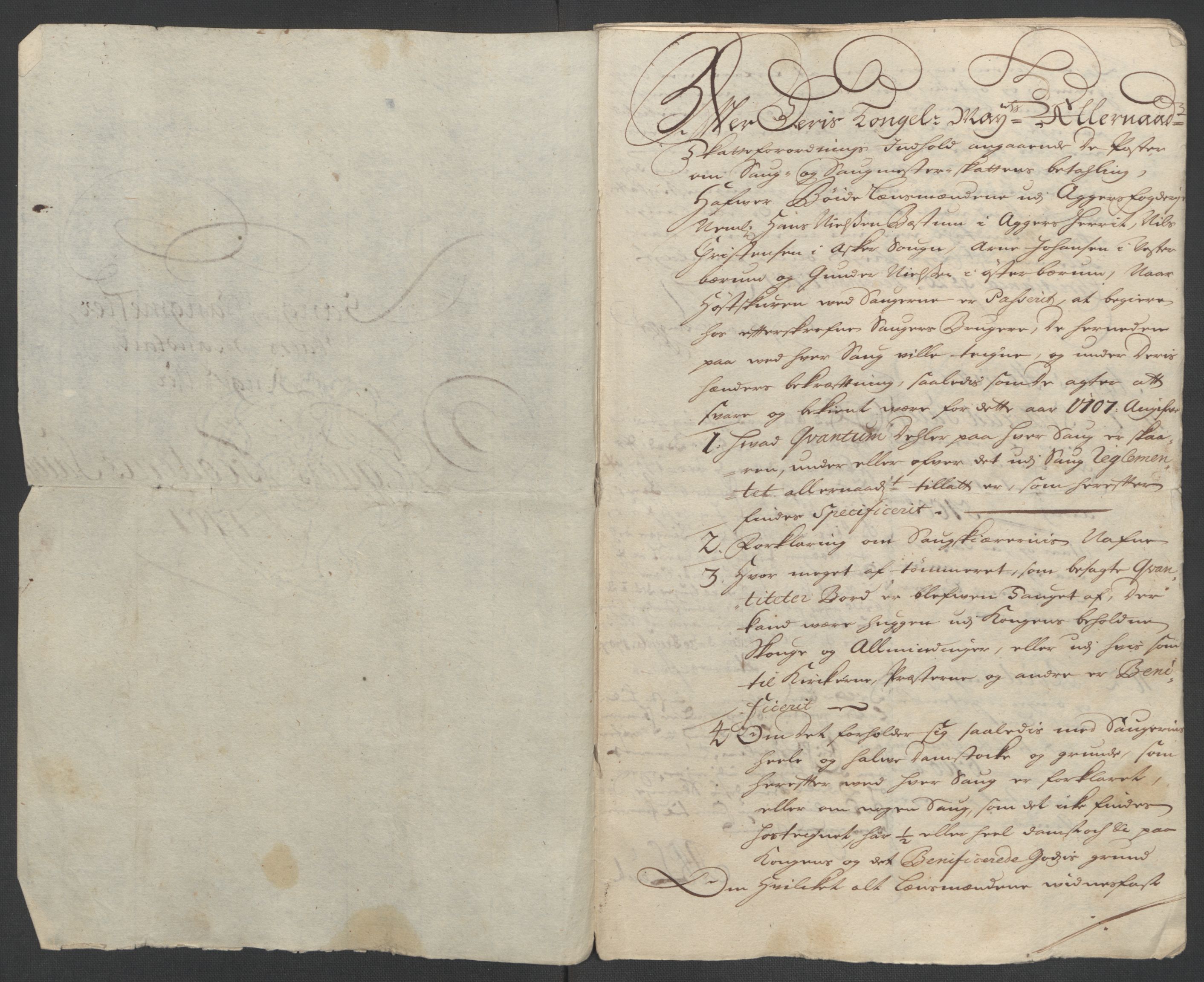 Rentekammeret inntil 1814, Reviderte regnskaper, Fogderegnskap, AV/RA-EA-4092/R10/L0447: Fogderegnskap Aker og Follo, 1707-1709, s. 104