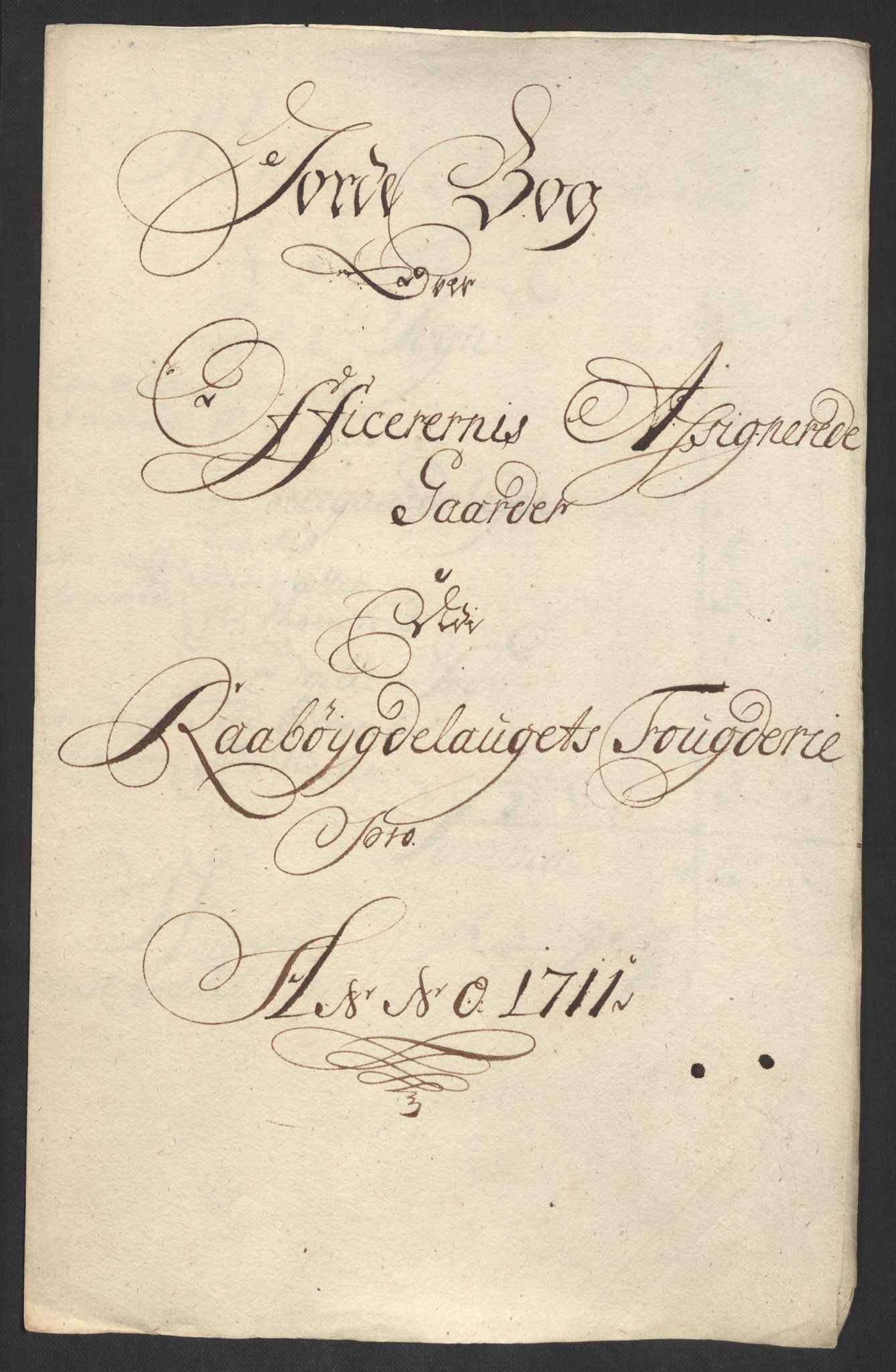 Rentekammeret inntil 1814, Reviderte regnskaper, Fogderegnskap, RA/EA-4092/R40/L2449: Fogderegnskap Råbyggelag, 1709-1711, s. 291