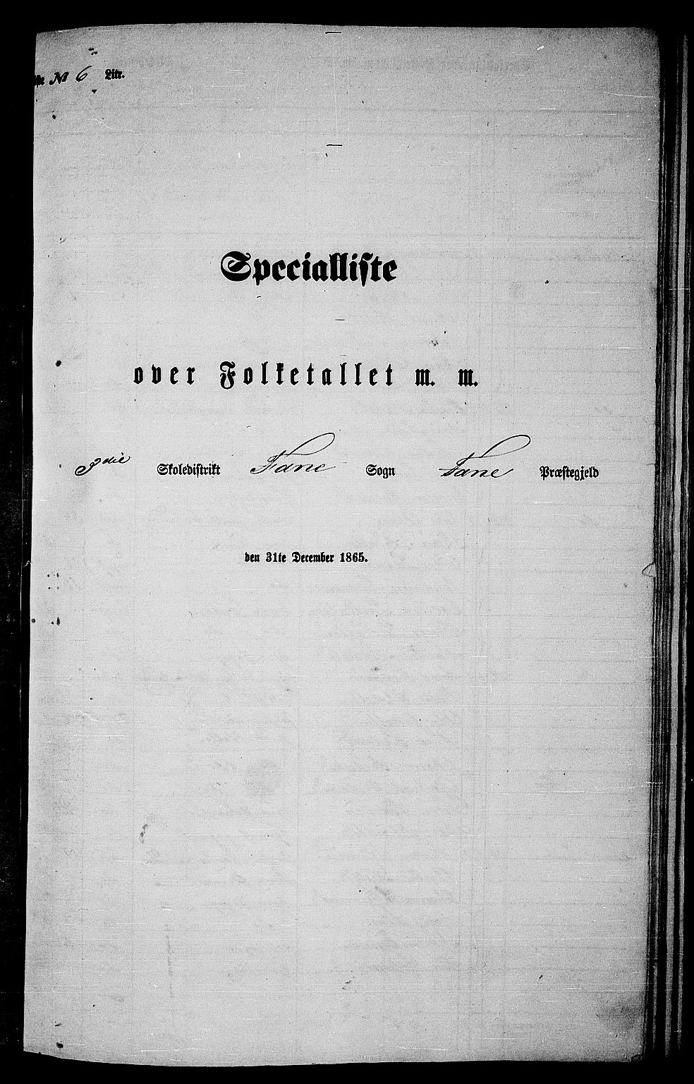 RA, Folketelling 1865 for 1249P Fana prestegjeld, 1865, s. 86