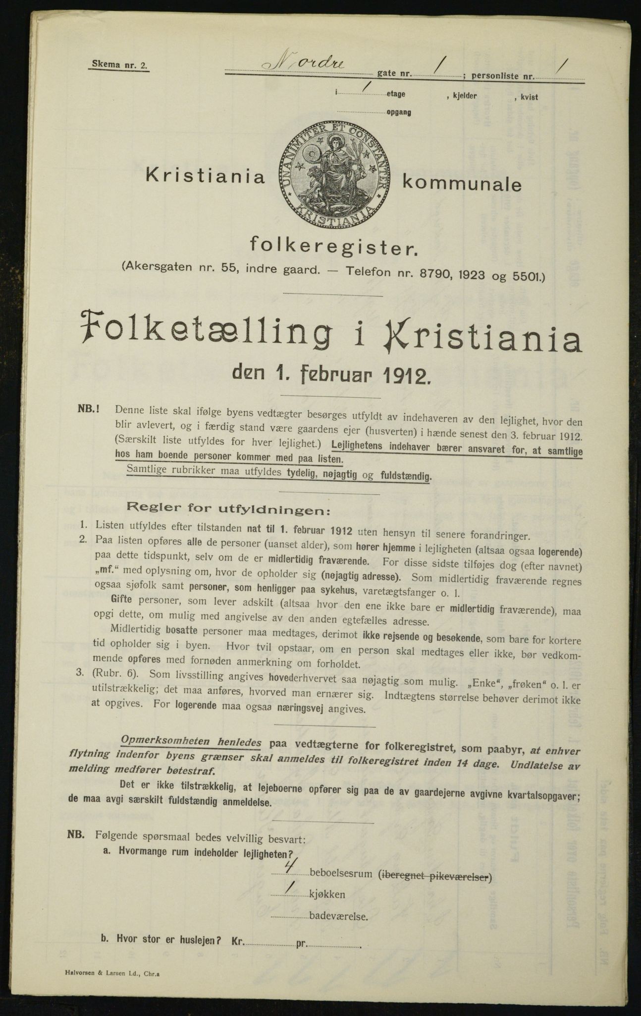 OBA, Kommunal folketelling 1.2.1912 for Kristiania, 1912, s. 73687