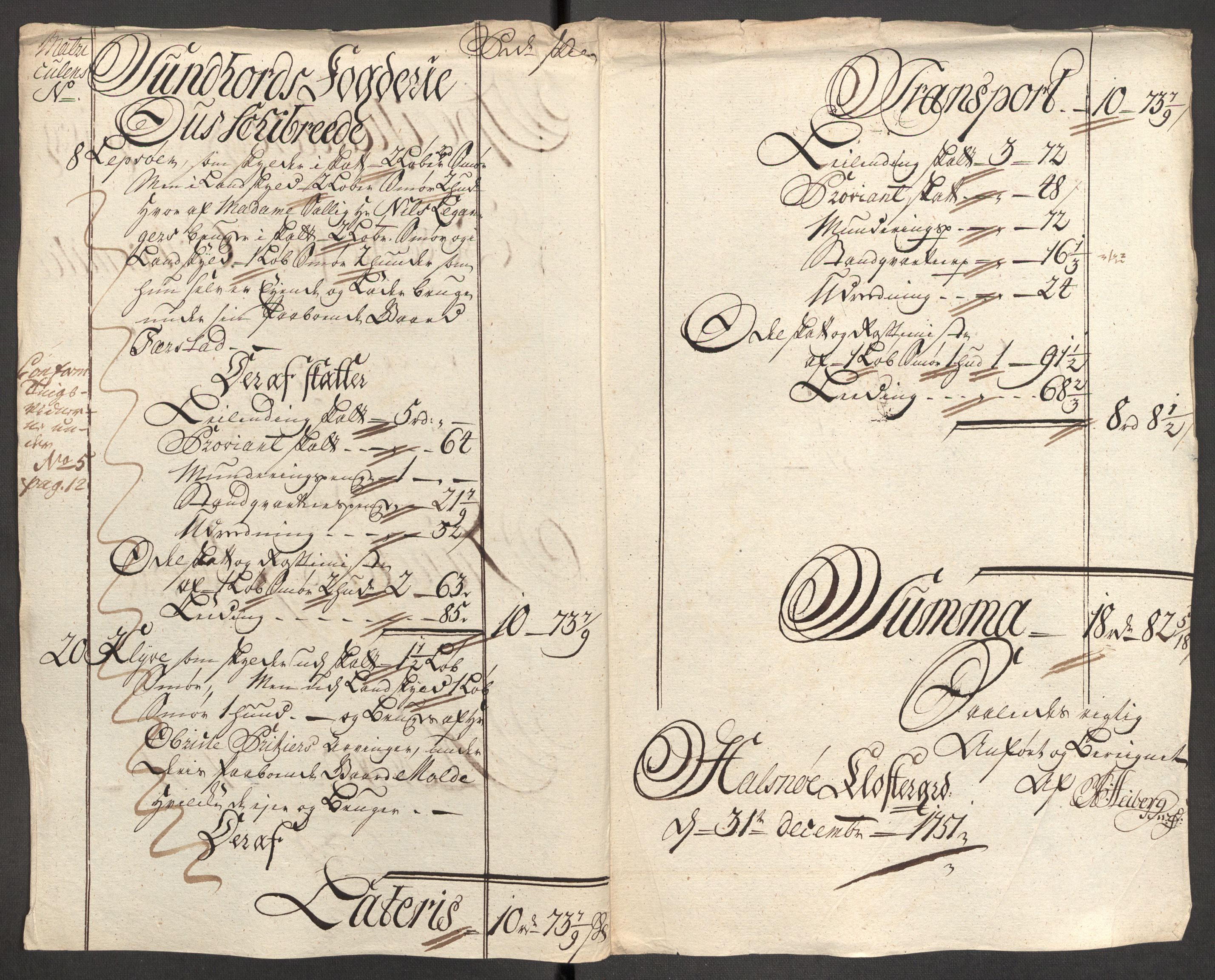 Rentekammeret inntil 1814, Reviderte regnskaper, Fogderegnskap, AV/RA-EA-4092/R48/L3056: Fogderegnskap Sunnhordland og Hardanger, 1751, s. 133