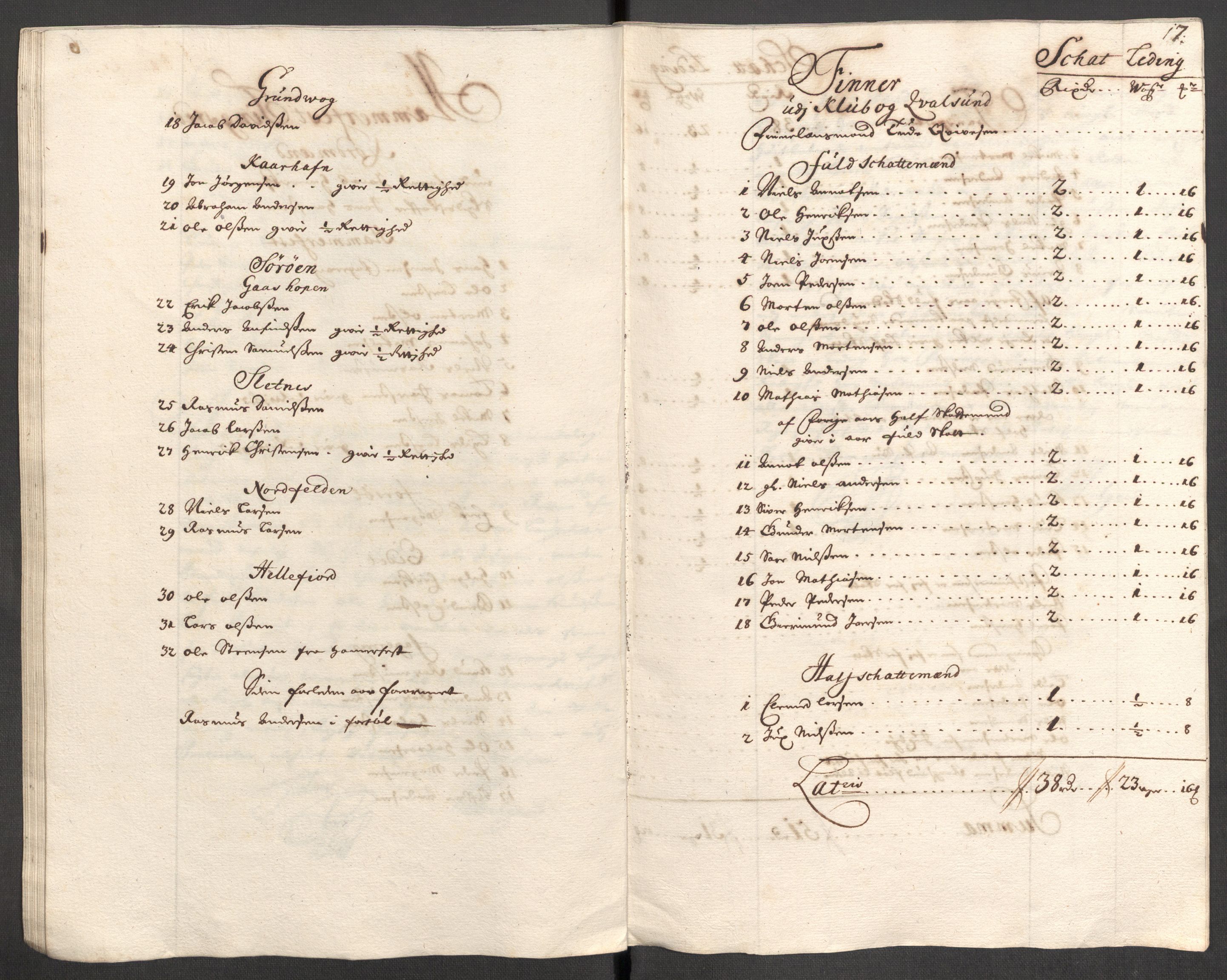 Rentekammeret inntil 1814, Reviderte regnskaper, Fogderegnskap, AV/RA-EA-4092/R69/L4854: Fogderegnskap Finnmark/Vardøhus, 1707-1708, s. 37