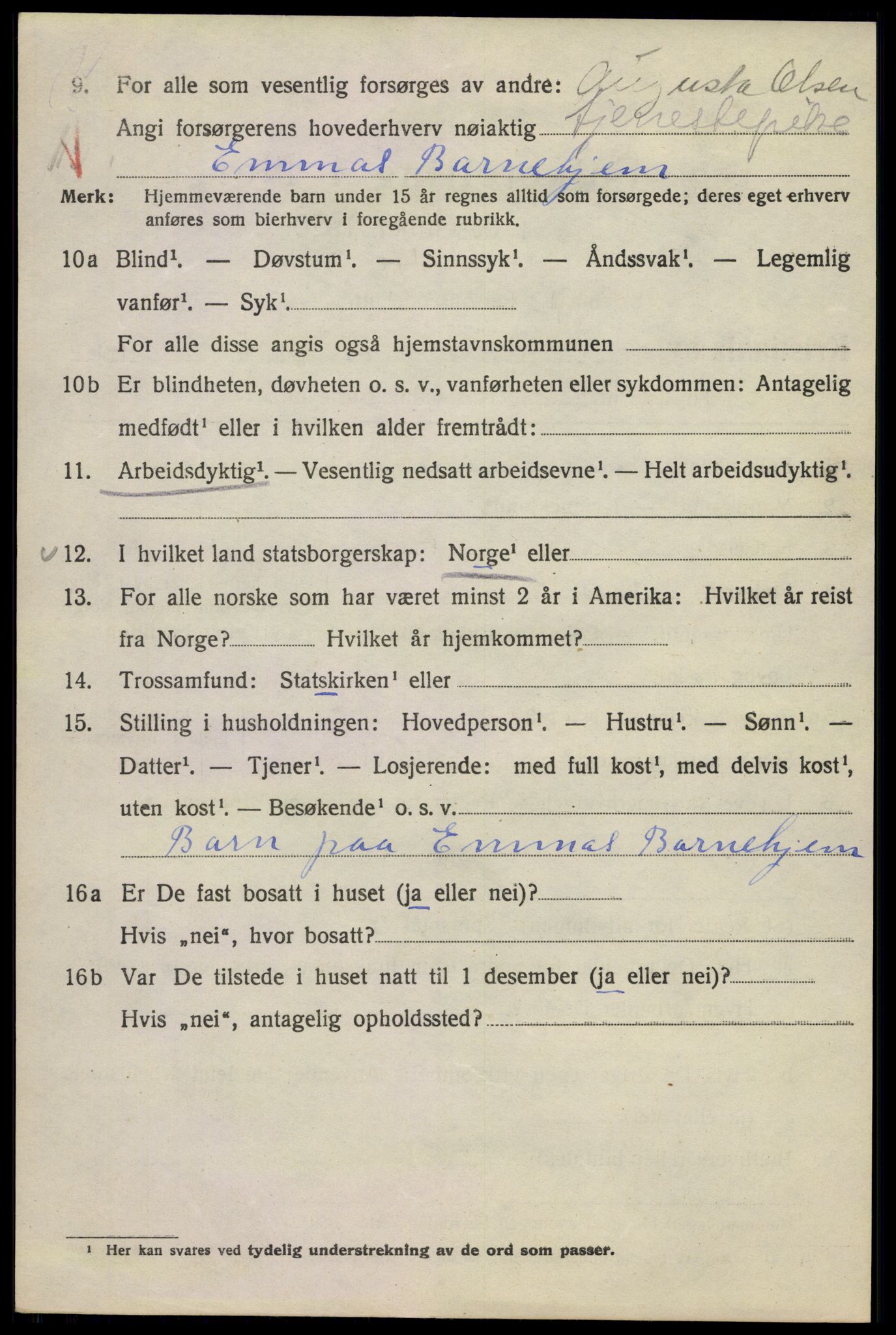 SAO, Folketelling 1920 for 0301 Kristiania kjøpstad, 1920, s. 617136