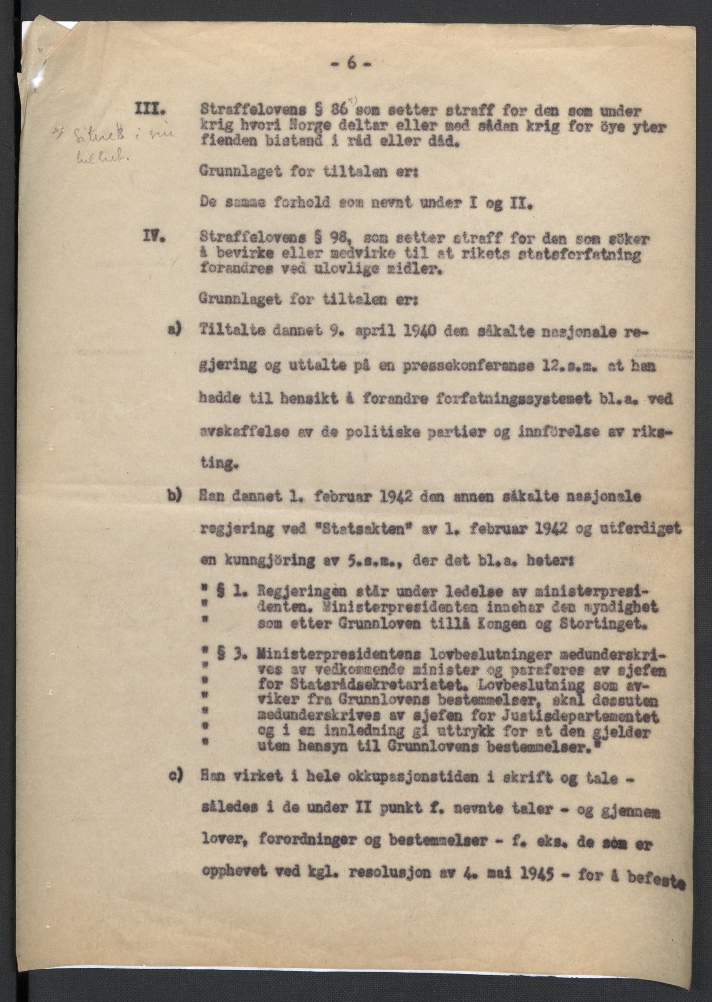 Landssvikarkivet, Oslo politikammer, AV/RA-S-3138-01/D/Da/L0003: Dnr. 29, 1945, s. 3493