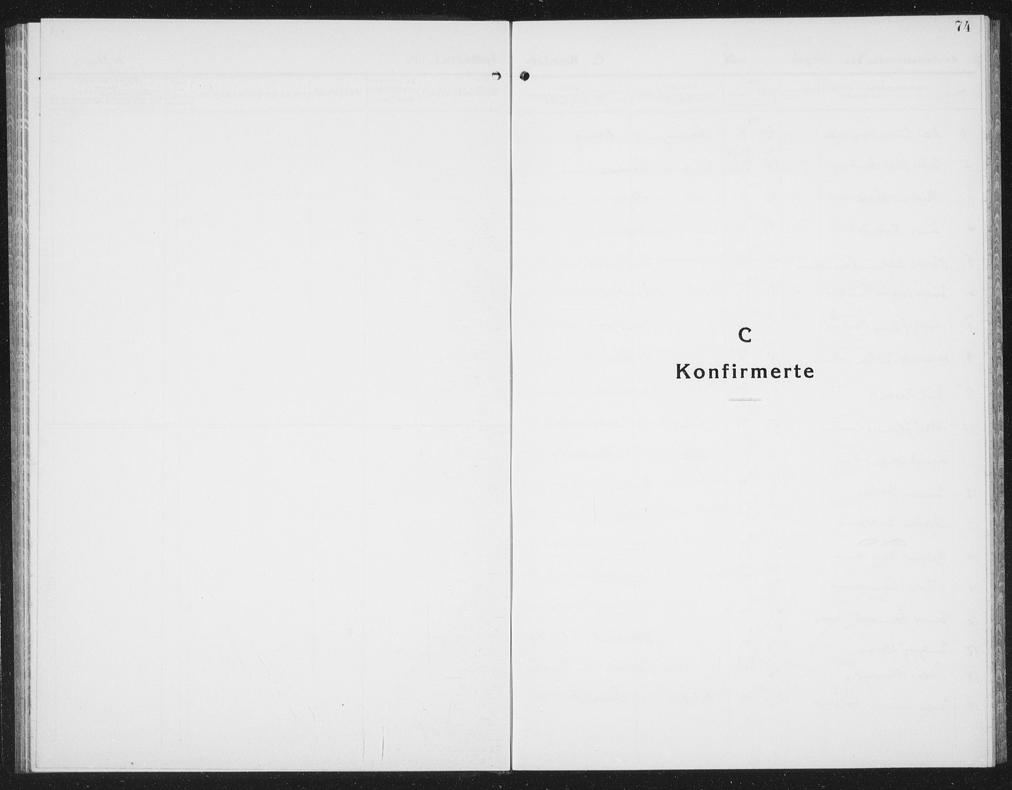 Ministerialprotokoller, klokkerbøker og fødselsregistre - Nord-Trøndelag, AV/SAT-A-1458/780/L0654: Klokkerbok nr. 780C06, 1928-1942, s. 74