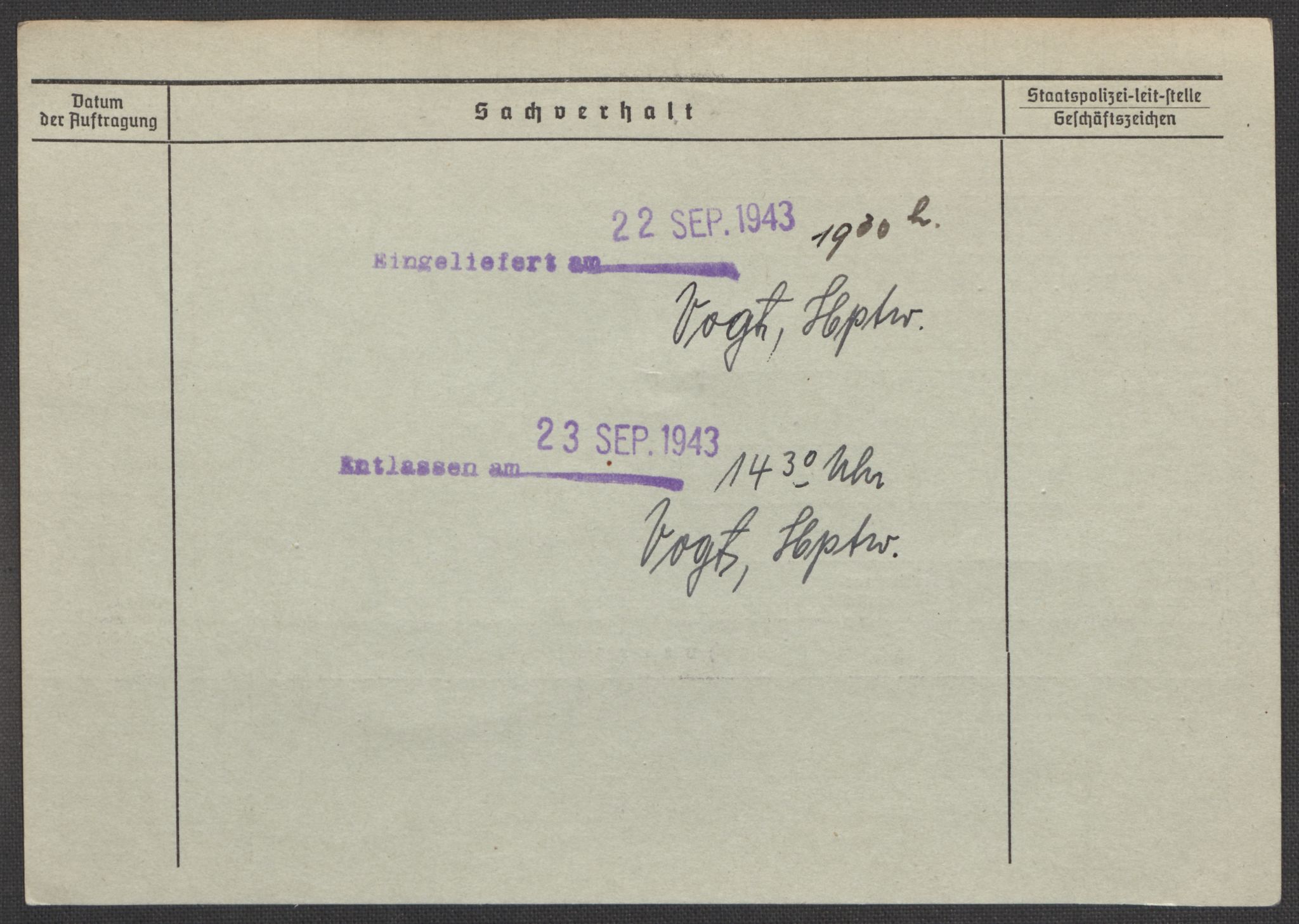 Befehlshaber der Sicherheitspolizei und des SD, AV/RA-RAFA-5969/E/Ea/Eaa/L0004: Register over norske fanger i Møllergata 19: Hal-Hæ, 1940-1945, s. 586