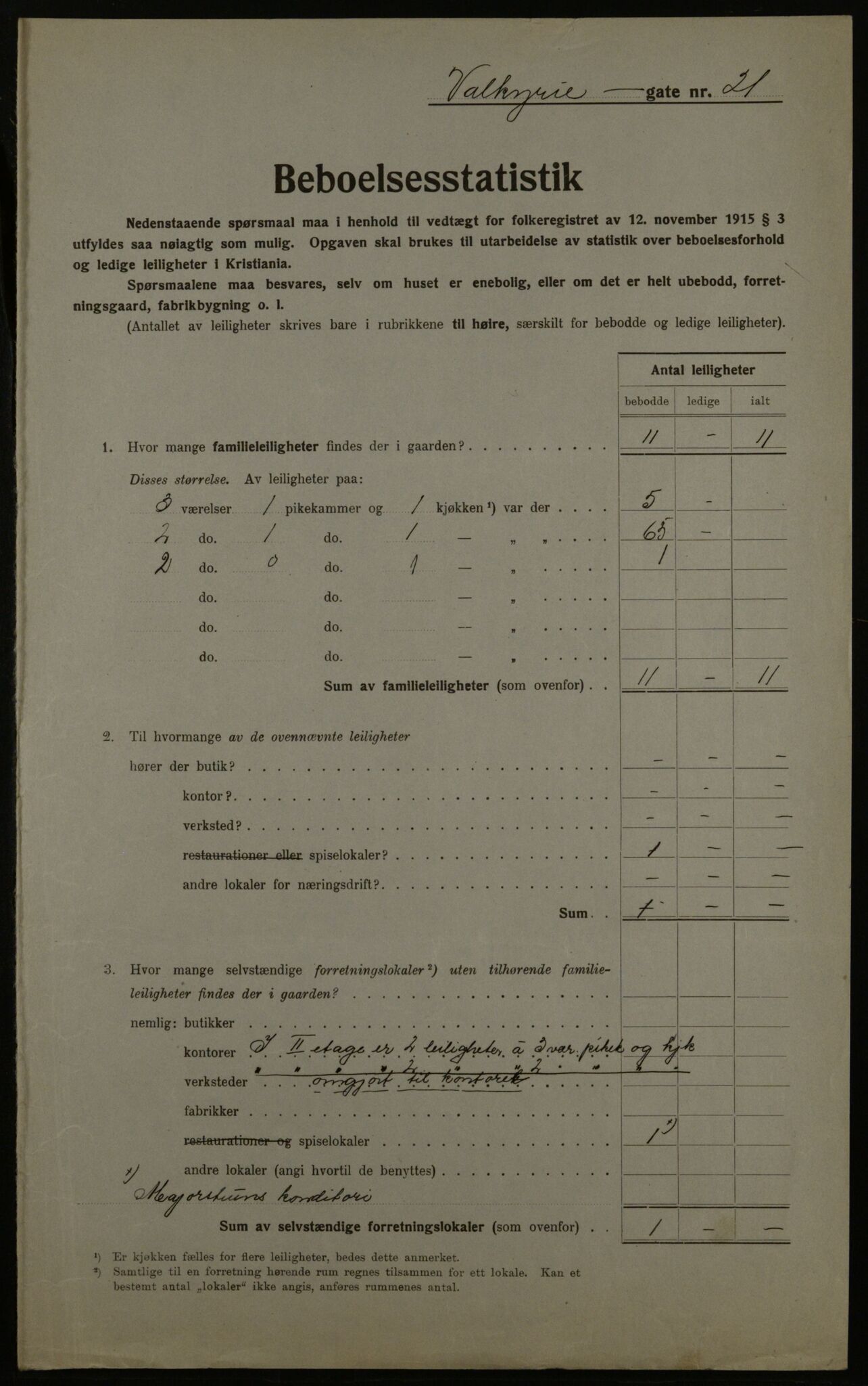 OBA, Kommunal folketelling 1.12.1923 for Kristiania, 1923, s. 134655