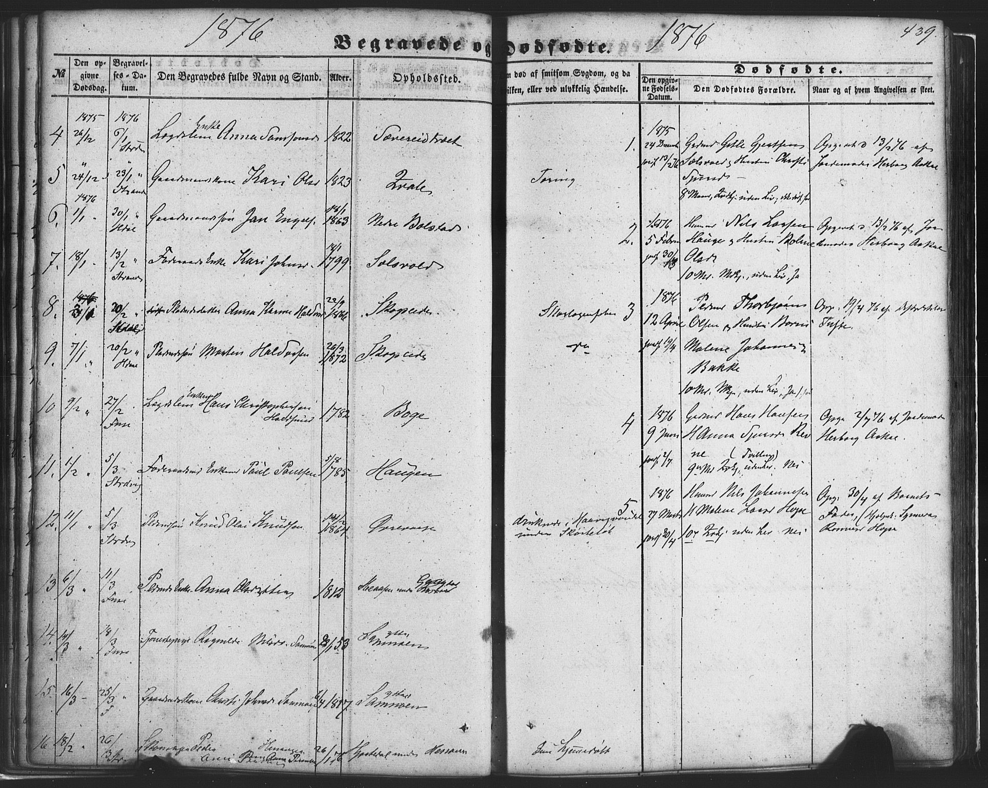 Fusa sokneprestembete, AV/SAB-A-75401/H/Haa: Ministerialbok nr. A 1II, 1855-1879, s. 439
