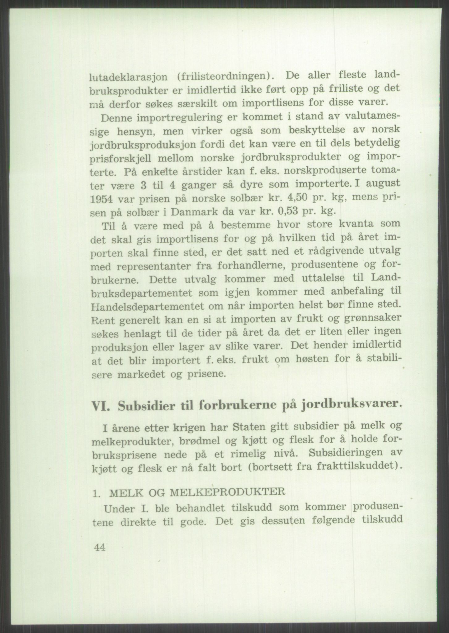 Høyres Hovedorganisasjon, RA/PA-0583/1/D/Dd/L0131: 21 Stortinget/23 Statsministeren. Regjeringen, 1951-1965, s. 1196