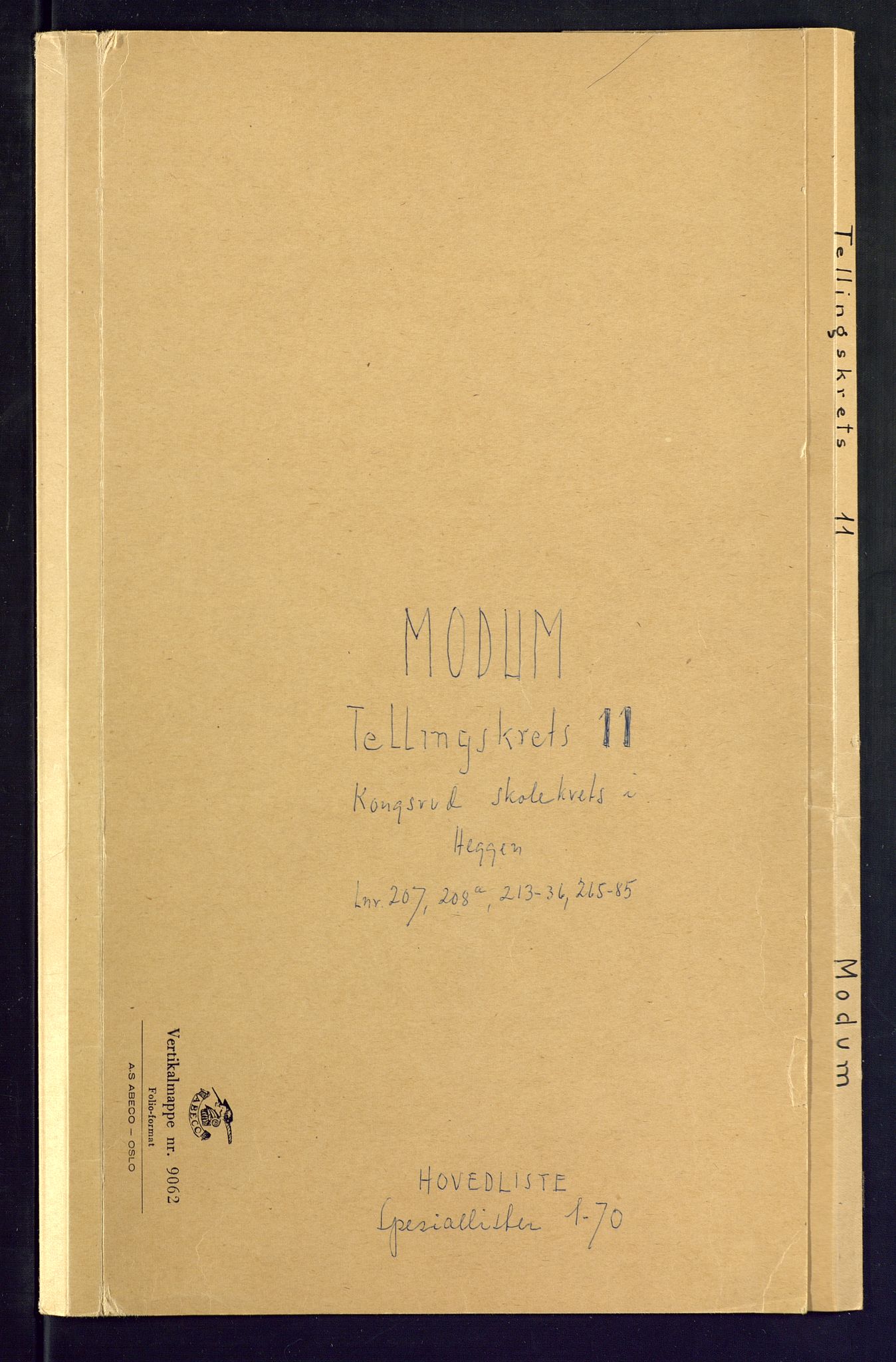 SAKO, Folketelling 1875 for 0623P Modum prestegjeld, 1875, s. 41