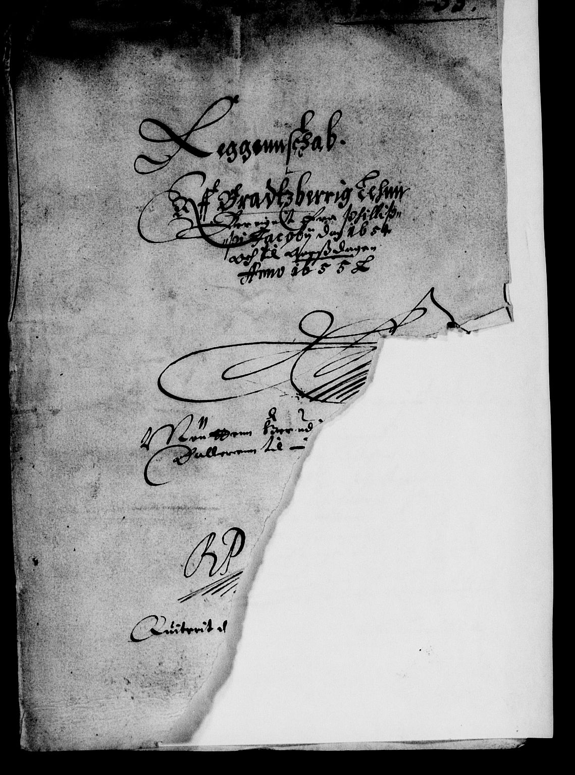 Rentekammeret inntil 1814, Reviderte regnskaper, Lensregnskaper, AV/RA-EA-5023/R/Rb/Rbp/L0040: Bratsberg len, 1653-1655