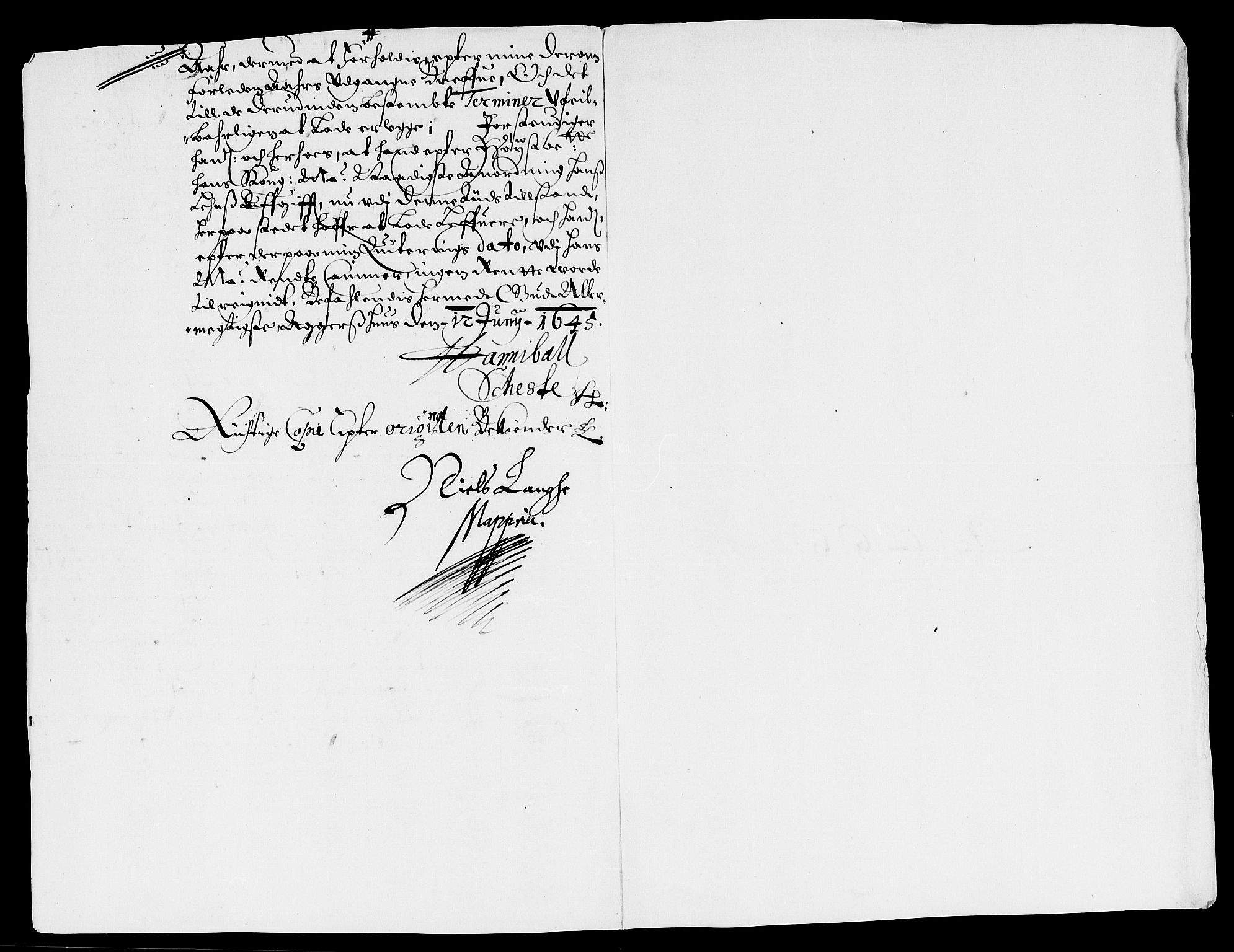 Rentekammeret inntil 1814, Reviderte regnskaper, Lensregnskaper, AV/RA-EA-5023/R/Rb/Rbl/L0009: Brunla len, 1643-1647