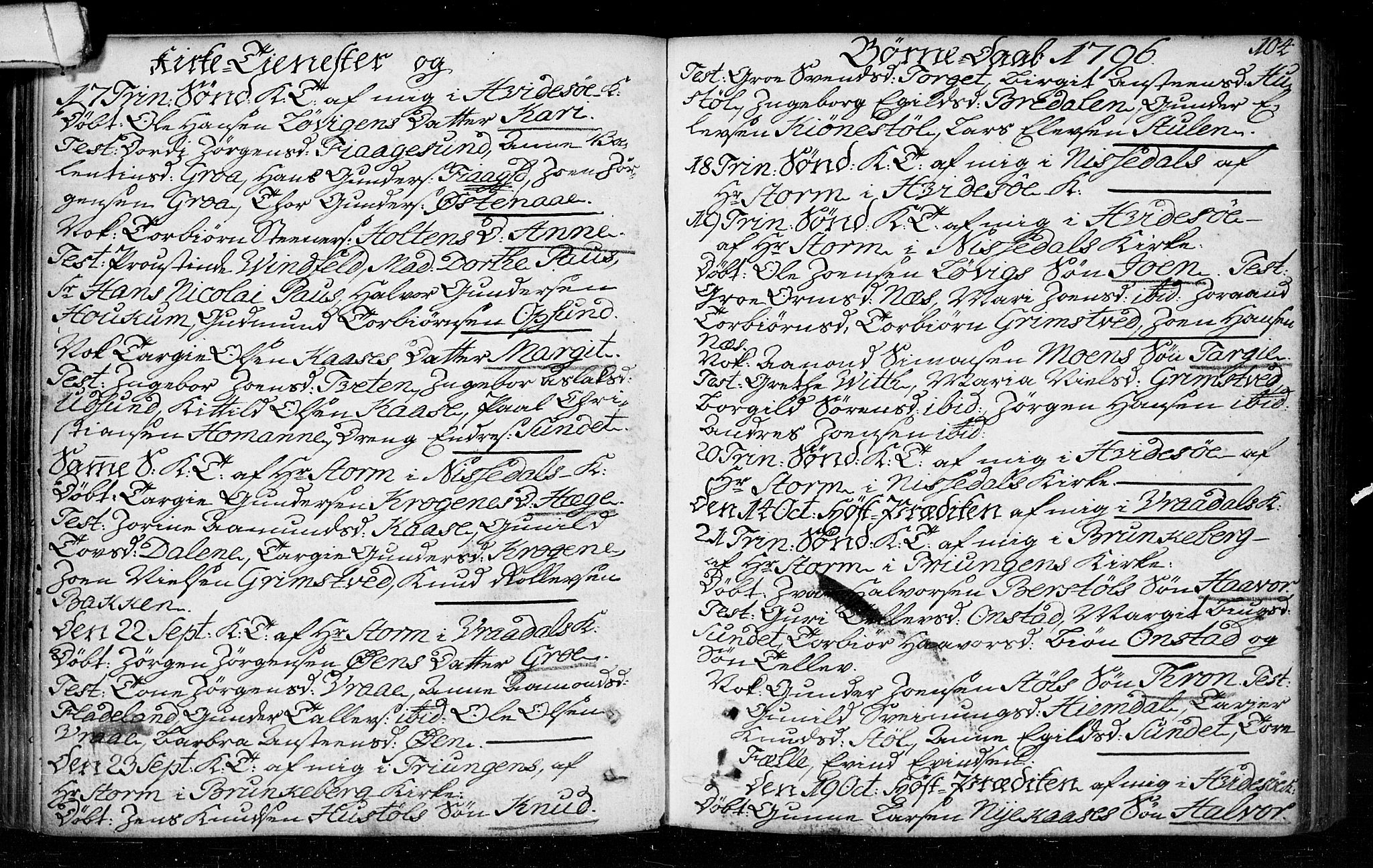 Kviteseid kirkebøker, SAKO/A-276/F/Fa/L0003: Ministerialbok nr. I 3, 1787-1799, s. 104