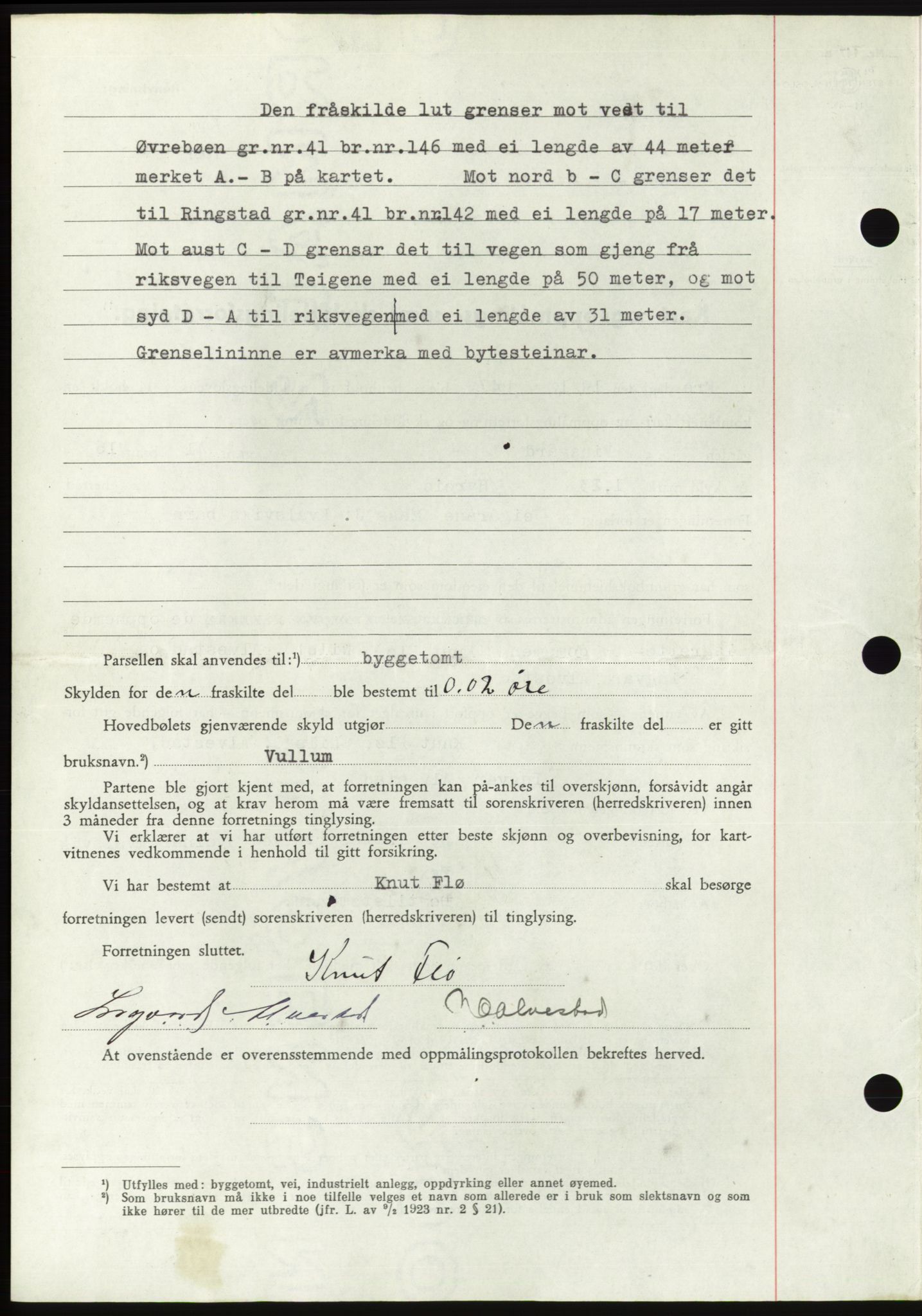 Søre Sunnmøre sorenskriveri, AV/SAT-A-4122/1/2/2C/L0081: Pantebok nr. 7A, 1947-1948, Dagboknr: 78/1948