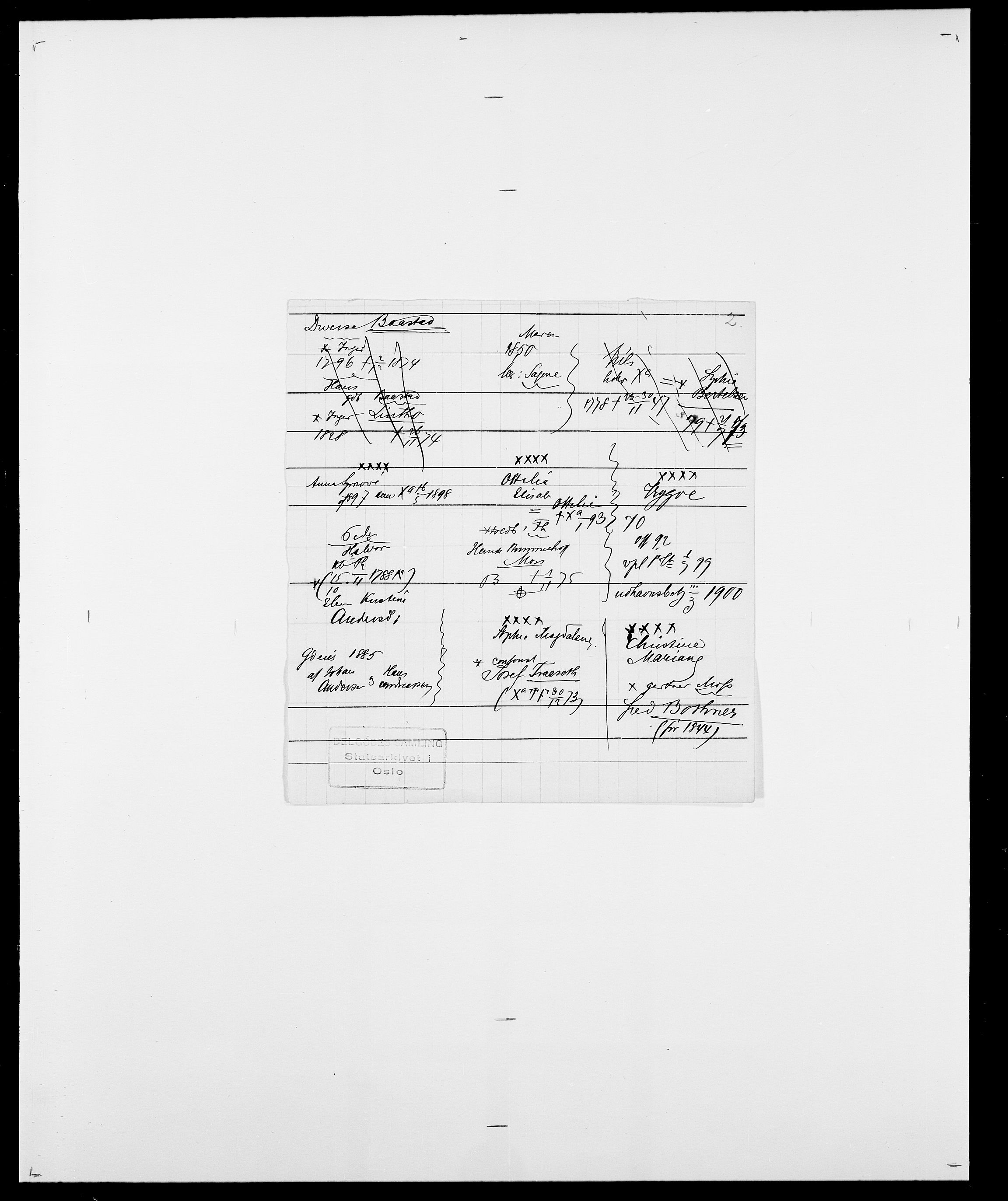 Delgobe, Charles Antoine - samling, AV/SAO-PAO-0038/D/Da/L0003: Barca - Bergen, s. 18