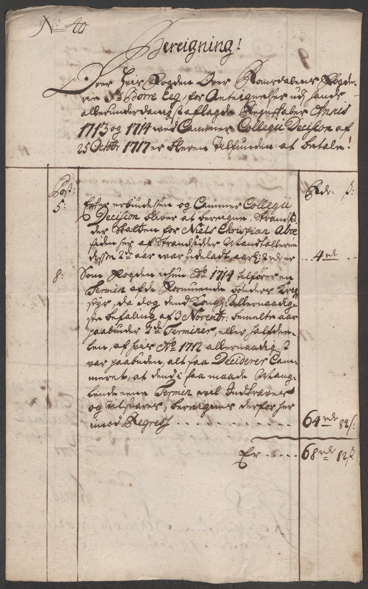 Rentekammeret inntil 1814, Reviderte regnskaper, Fogderegnskap, RA/EA-4092/R55/L3662: Fogderegnskap Romsdal, 1713-1714, s. 640