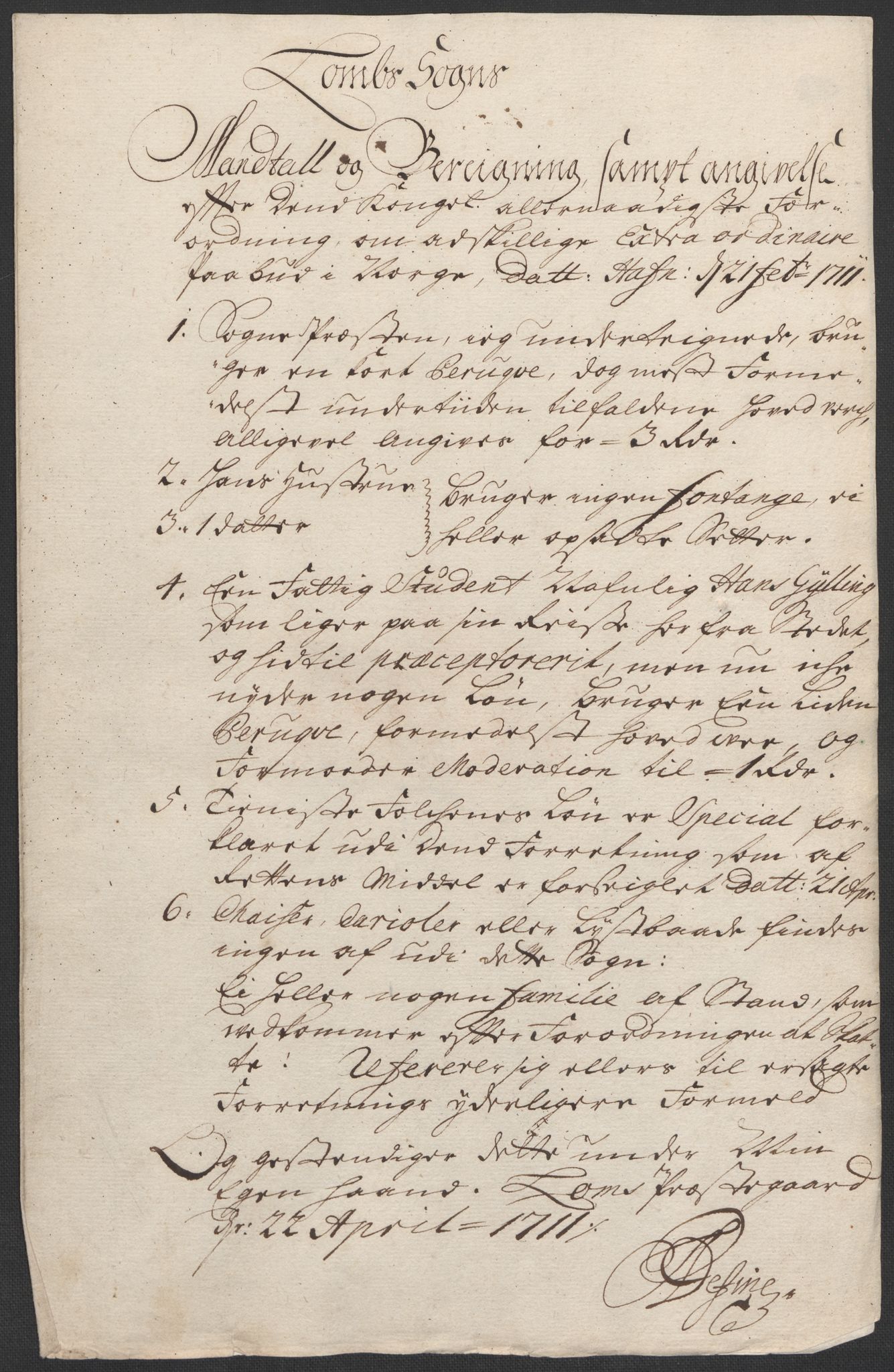 Rentekammeret inntil 1814, Reviderte regnskaper, Fogderegnskap, RA/EA-4092/R17/L1180: Fogderegnskap Gudbrandsdal, 1711, s. 78