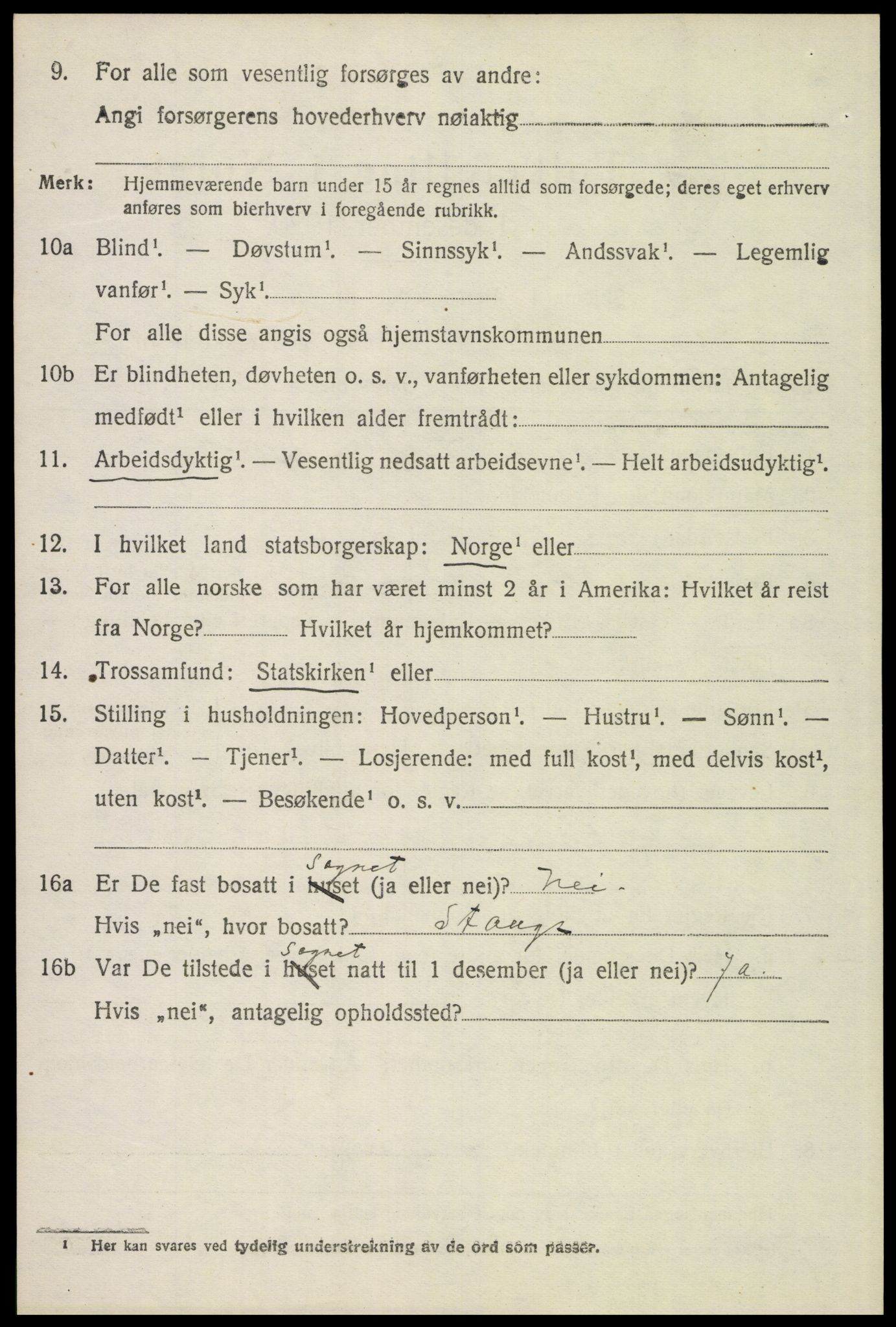 SAH, Folketelling 1920 for 0430 Stor-Elvdal herred, 1920, s. 2793