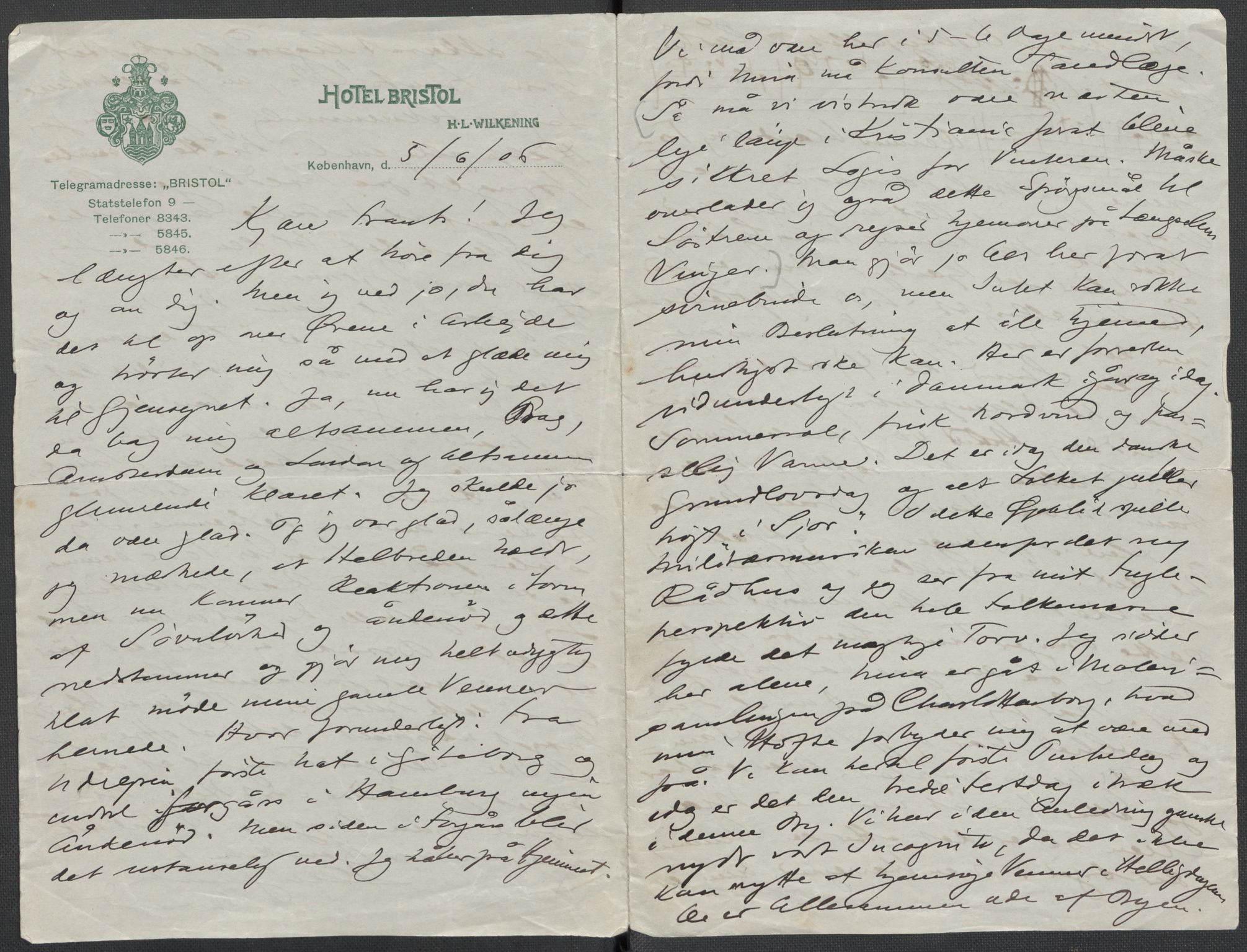 Beyer, Frants, RA/PA-0132/F/L0001: Brev fra Edvard Grieg til Frantz Beyer og "En del optegnelser som kan tjene til kommentar til brevene" av Marie Beyer, 1872-1907, s. 857