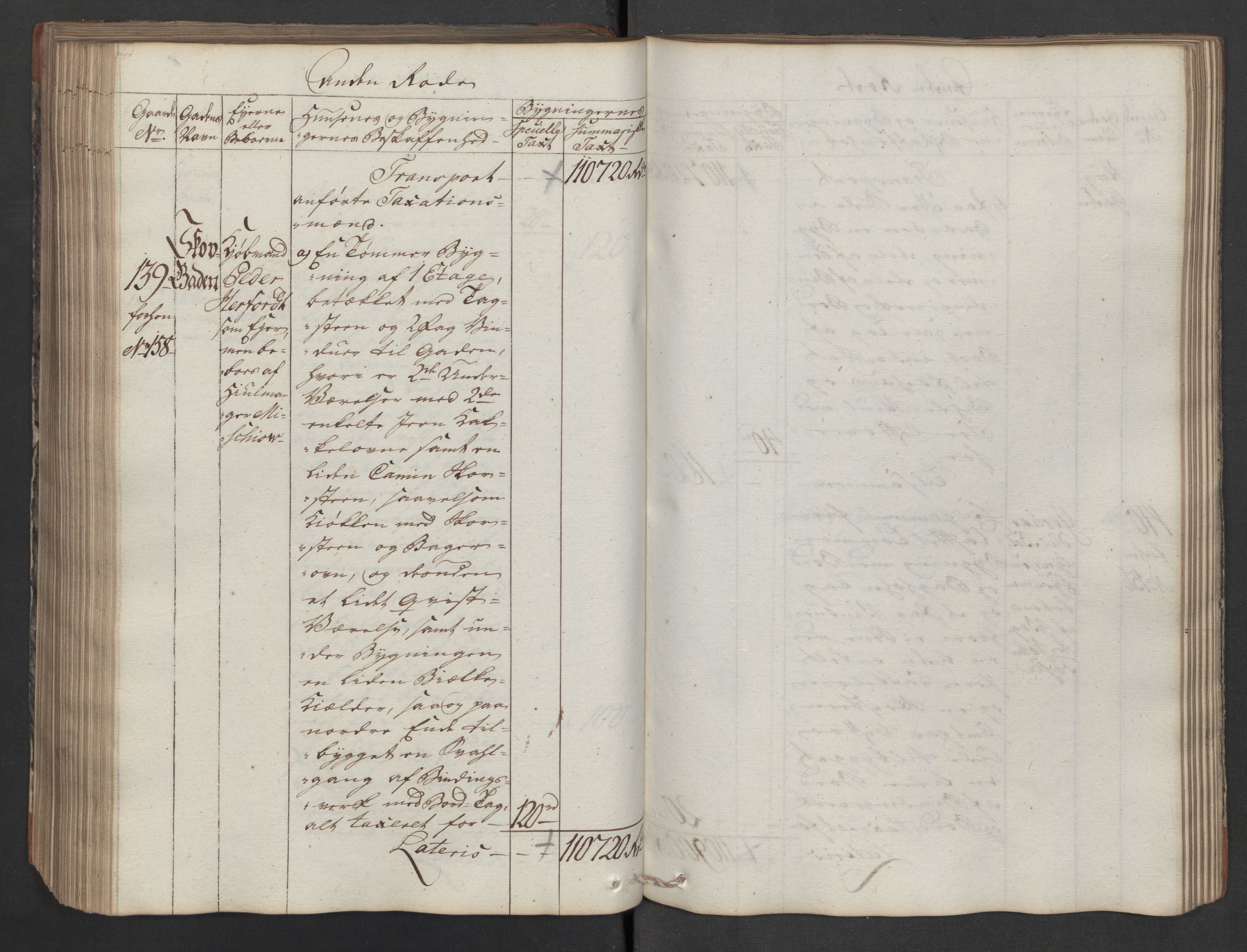 Kommersekollegiet, Brannforsikringskontoret 1767-1814, AV/RA-EA-5458/F/Fa/L0040/0005: Moss / Branntakstprotokoll, 1797, s. 227