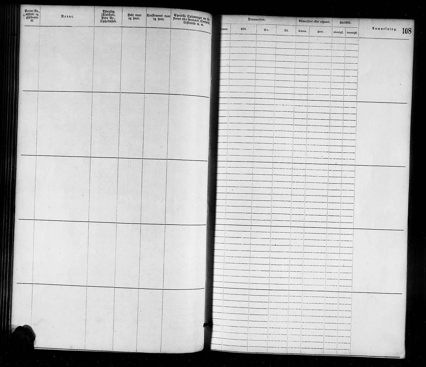 Farsund mønstringskrets, AV/SAK-2031-0017/F/Fa/L0001: Annotasjonsrulle nr 1-1920 med register, M-1, 1869-1877, s. 136