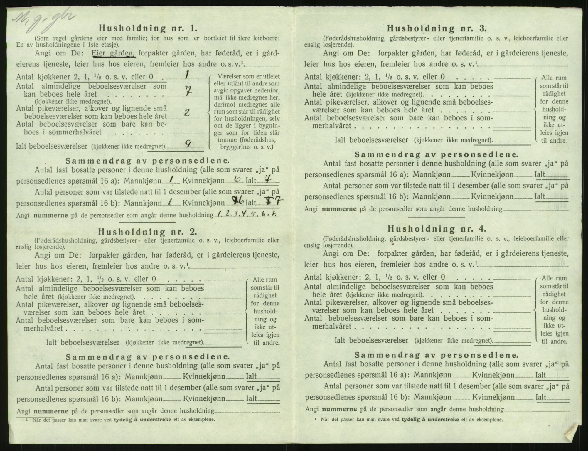 SAK, Folketelling 1920 for 0914 Holt herred, 1920, s. 431