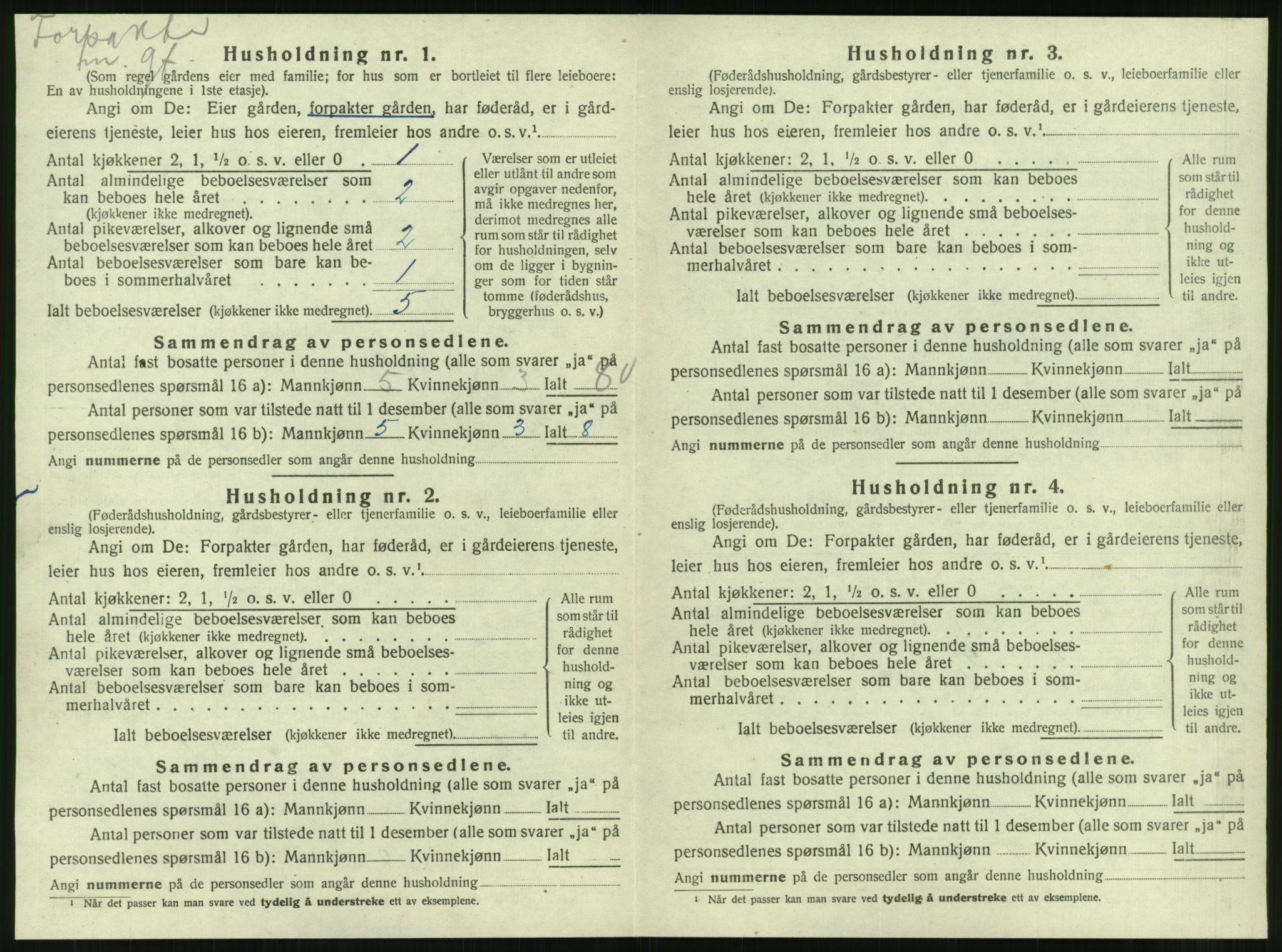 SAT, Folketelling 1920 for 1830 Korgen herred, 1920, s. 371