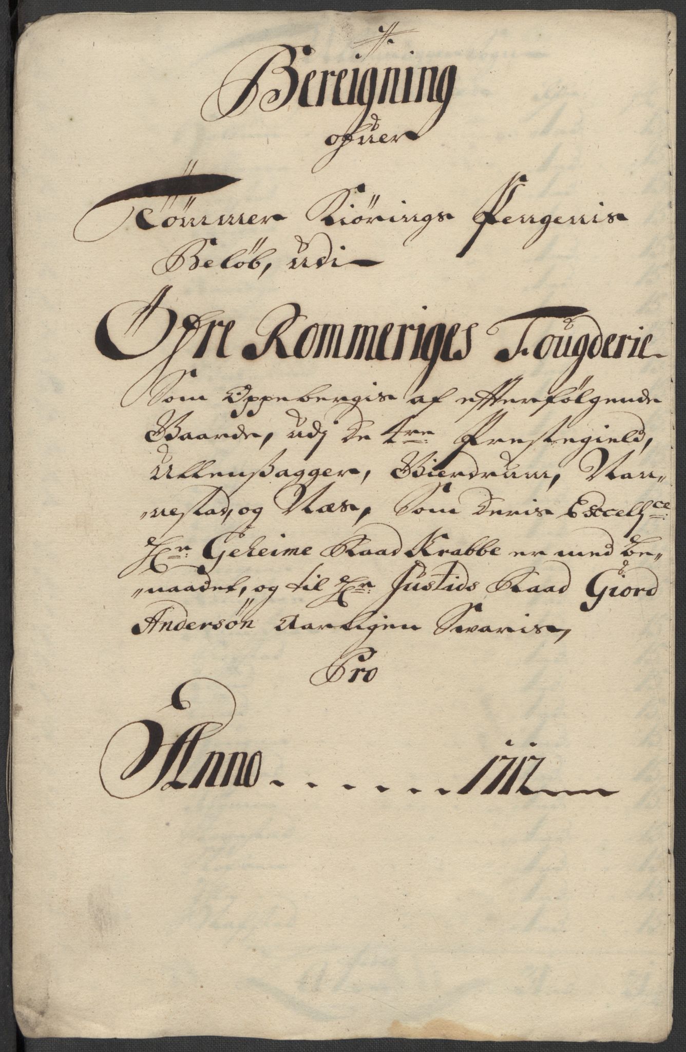 Rentekammeret inntil 1814, Reviderte regnskaper, Fogderegnskap, RA/EA-4092/R12/L0722: Fogderegnskap Øvre Romerike, 1712, s. 200