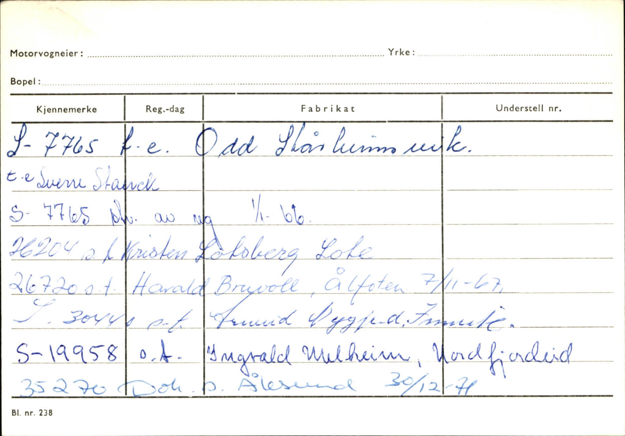 Statens vegvesen, Sogn og Fjordane vegkontor, AV/SAB-A-5301/4/F/L0129: Eigarregistrer Eid A-S, 1945-1975, s. 2251