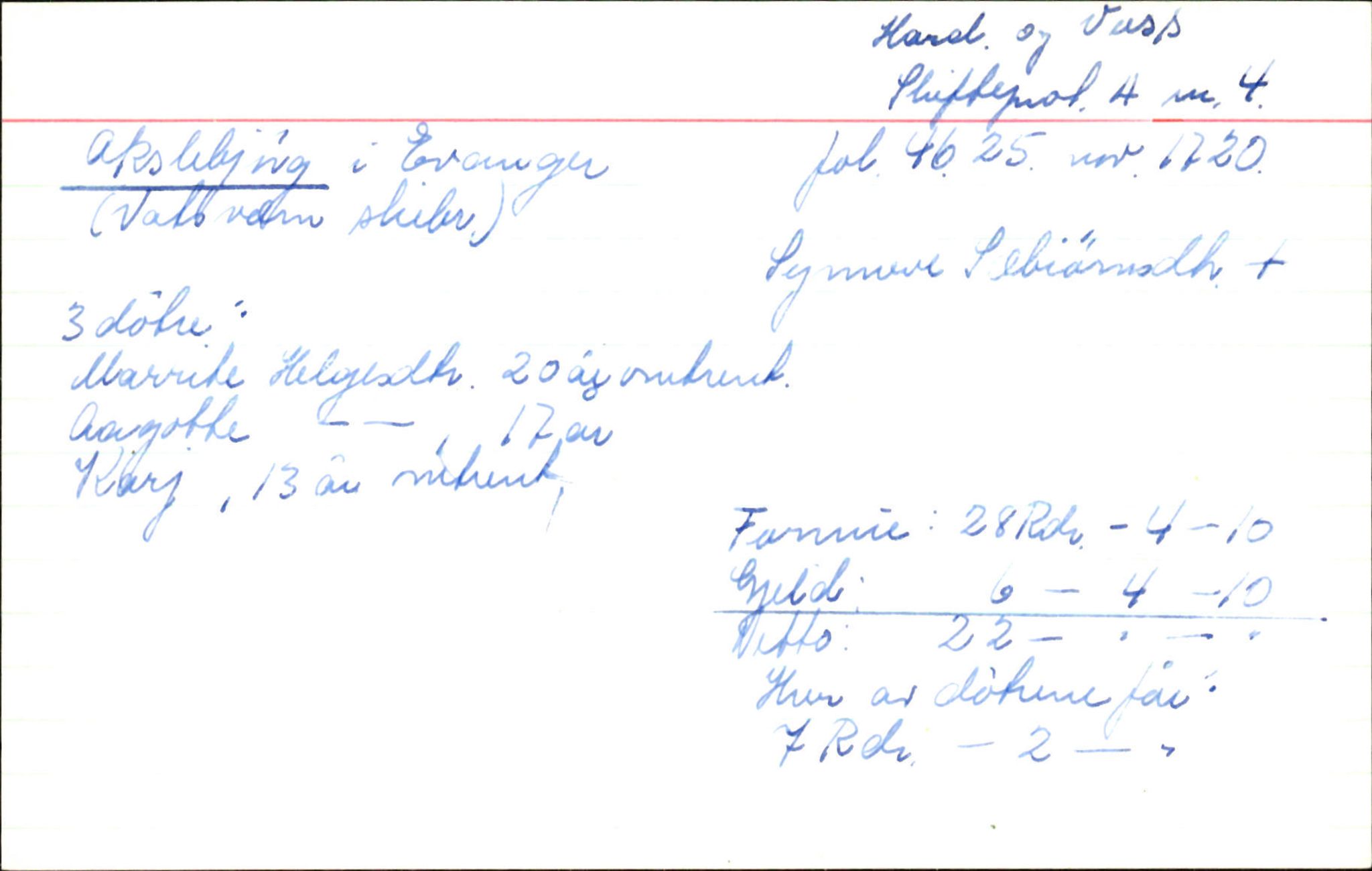 Skiftekort ved Statsarkivet i Bergen, SAB/SKIFTEKORT/002/L0002: Skifteprotokoll nr. 4-5, 1720-1747, s. 610