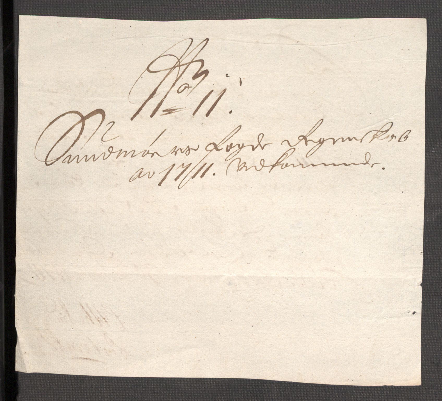 Rentekammeret inntil 1814, Reviderte regnskaper, Fogderegnskap, AV/RA-EA-4092/R54/L3564: Fogderegnskap Sunnmøre, 1711, s. 131