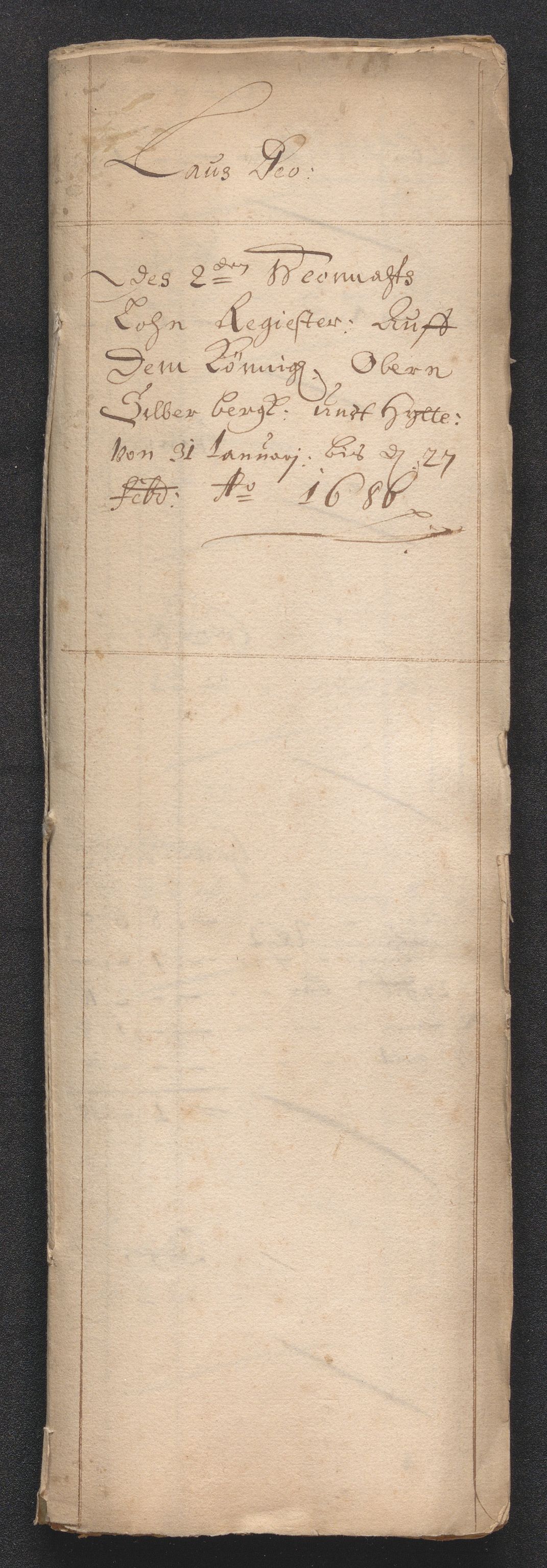 Kongsberg Sølvverk 1623-1816, SAKO/EA-3135/001/D/Dc/Dcd/L0059: Utgiftsregnskap for gruver m.m., 1685-1686, s. 322
