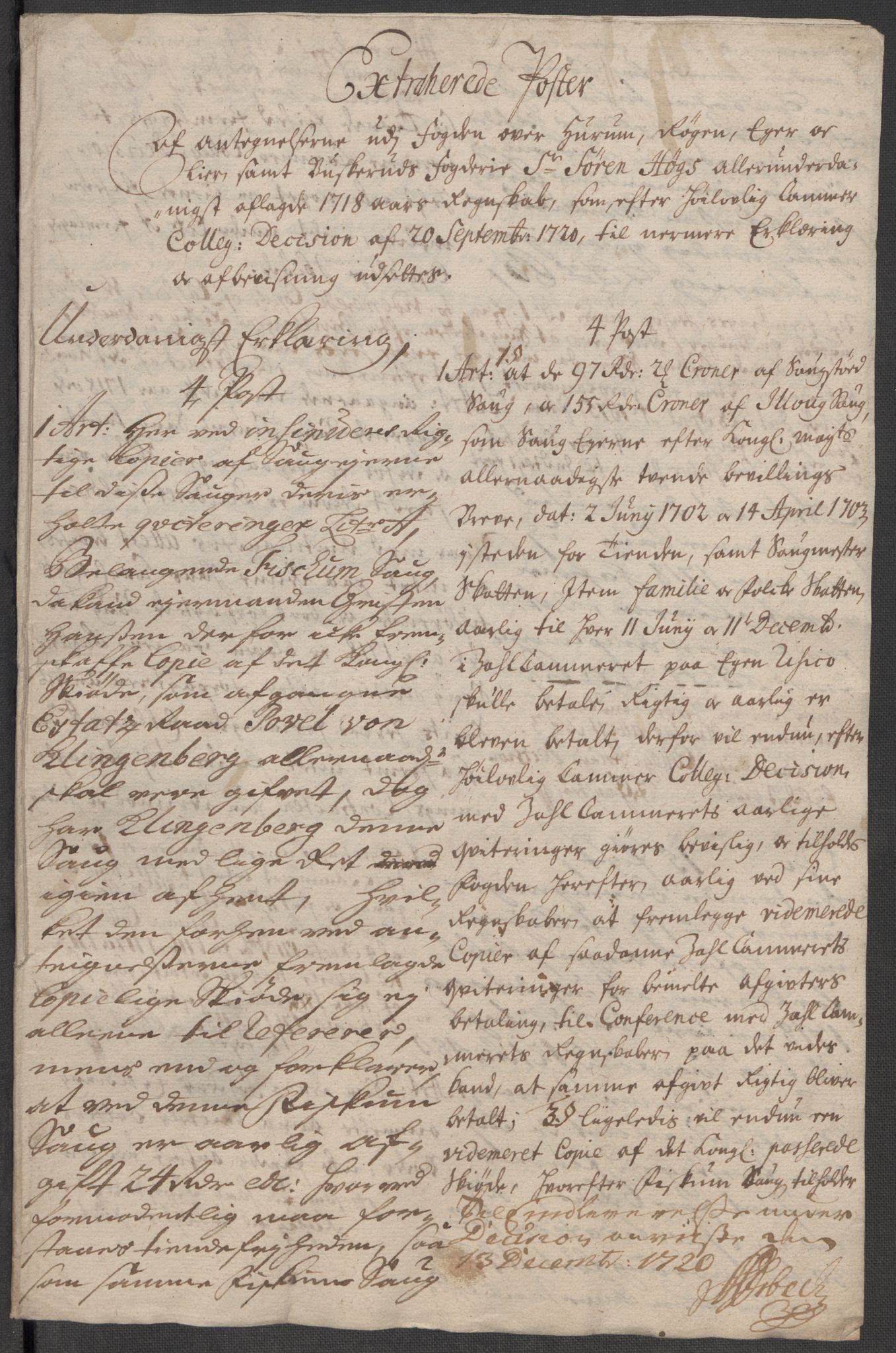 Rentekammeret inntil 1814, Reviderte regnskaper, Fogderegnskap, RA/EA-4092/R31/L1712: Fogderegnskap Hurum, Røyken, Eiker, Lier og Buskerud, 1718, s. 351