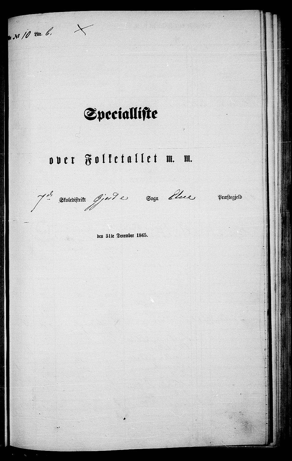 RA, Folketelling 1865 for 1211P Etne prestegjeld, 1865, s. 115