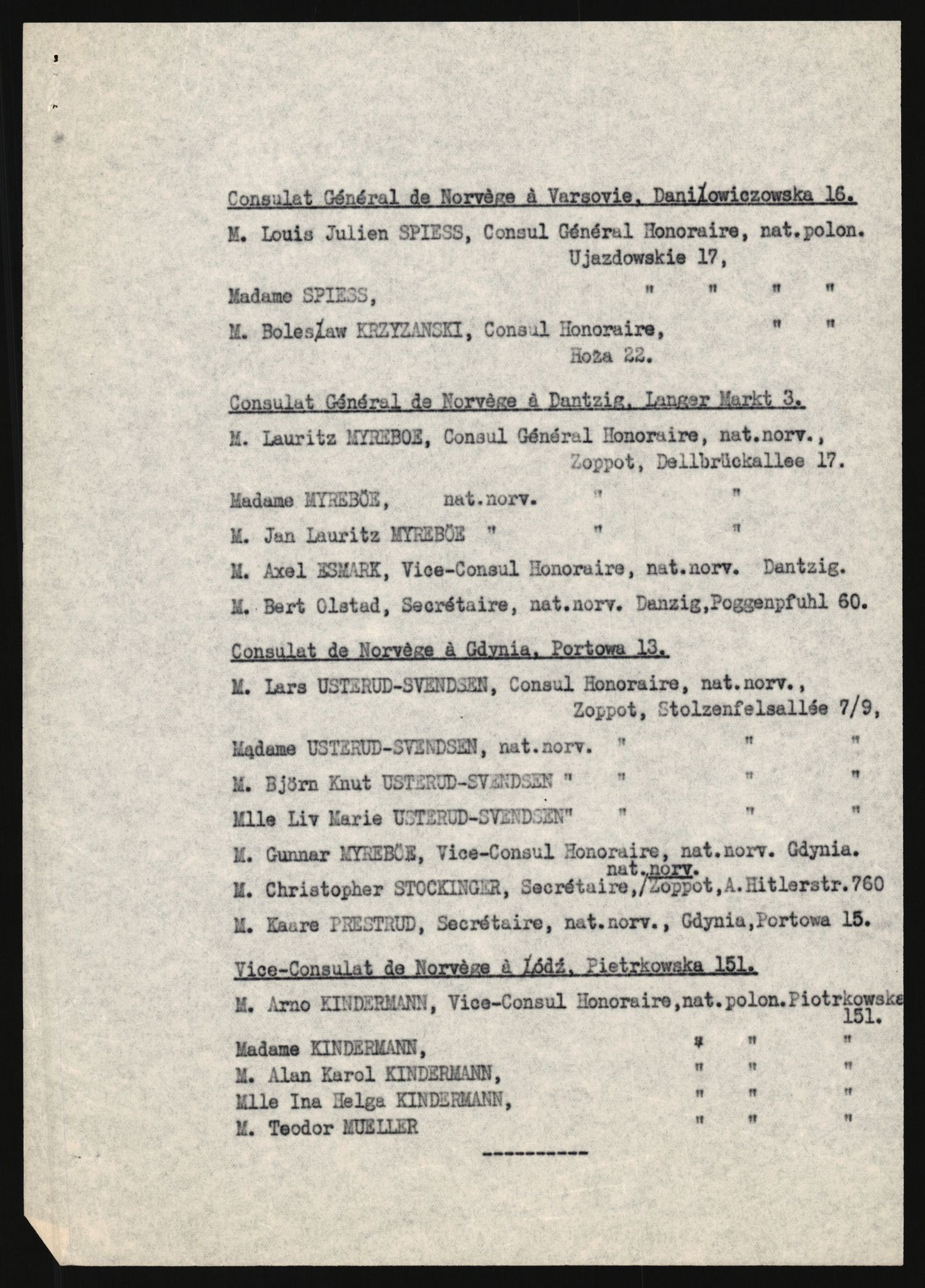 Ditleff, Nils Christian, AV/RA-PA-1486/F/L0002: Yrkesmessige saker, 1939-1955, s. 294