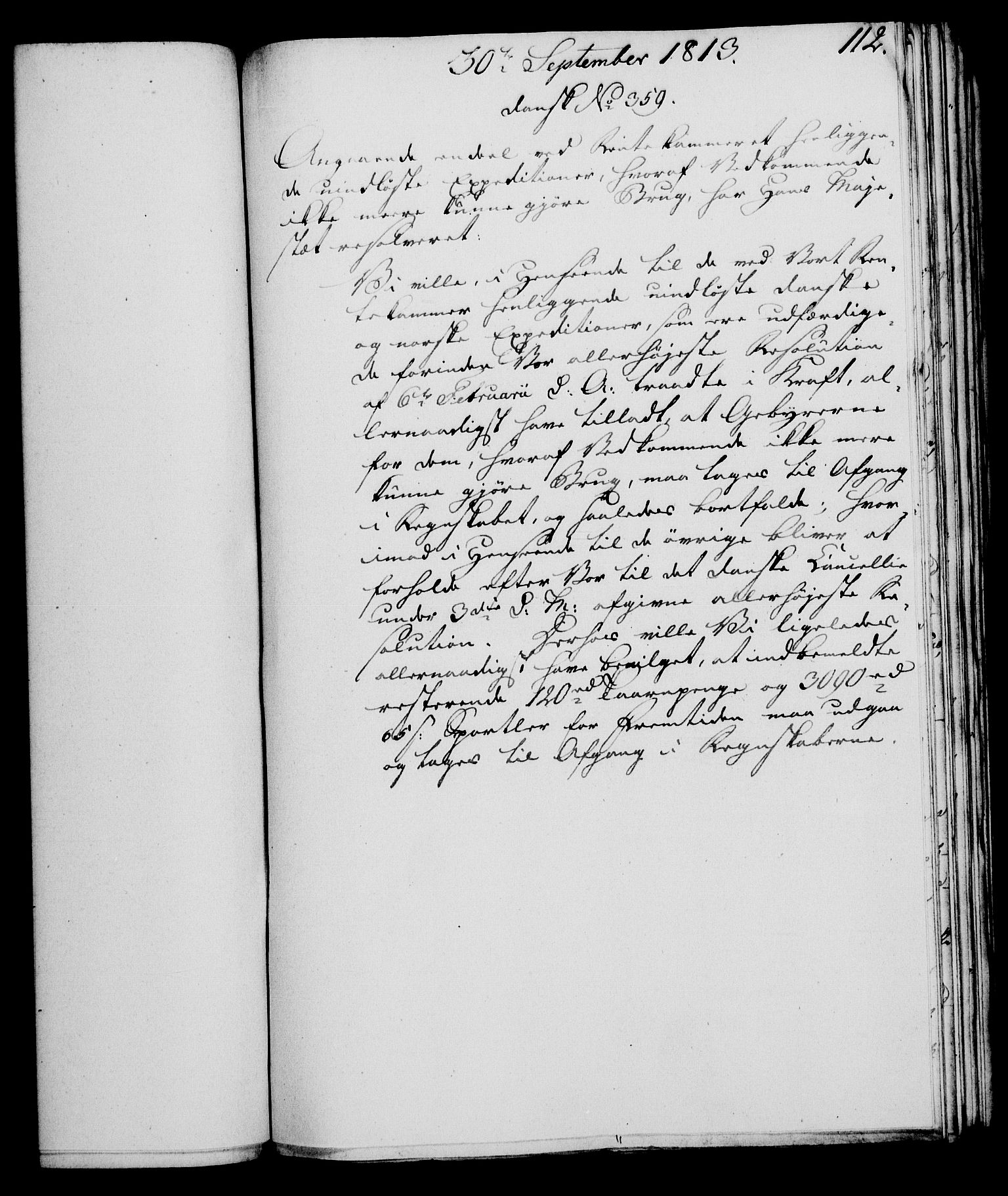 Rentekammeret, Kammerkanselliet, RA/EA-3111/G/Gf/Gfa/L0095: Norsk relasjons- og resolusjonsprotokoll (merket RK 52.95), 1813-1814, s. 470