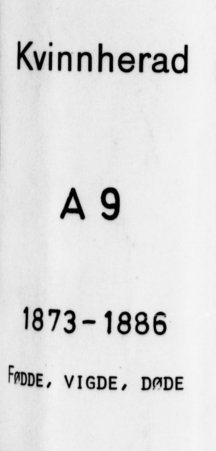 Kvinnherad sokneprestembete, AV/SAB-A-76401/H/Haa: Ministerialbok nr. A 9, 1873-1886