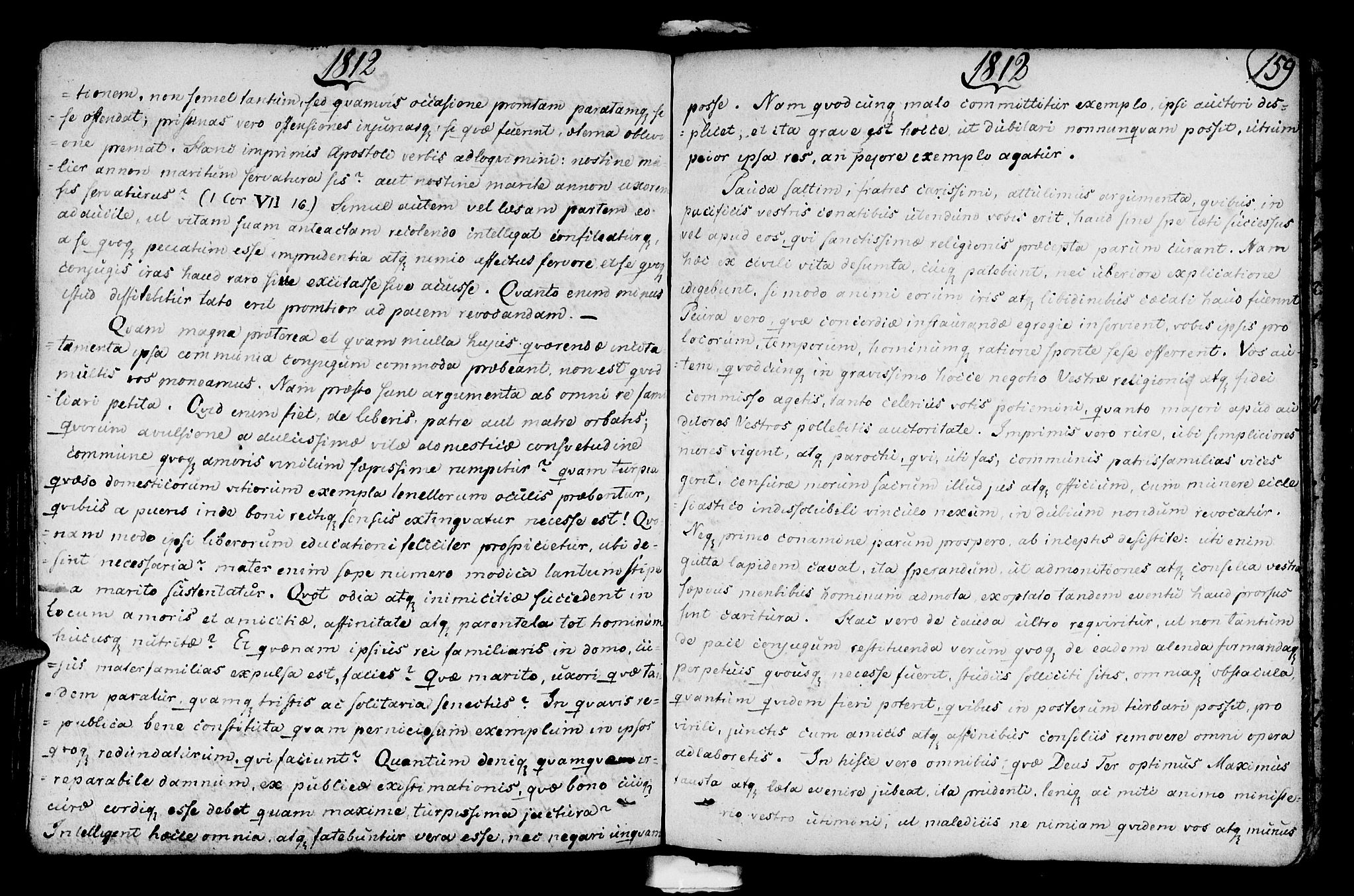 Fjaler sokneprestembete, SAB/A-79801/H/Haa/Haaa/L0003: Ministerialbok nr. A 3, 1799-1814, s. 159