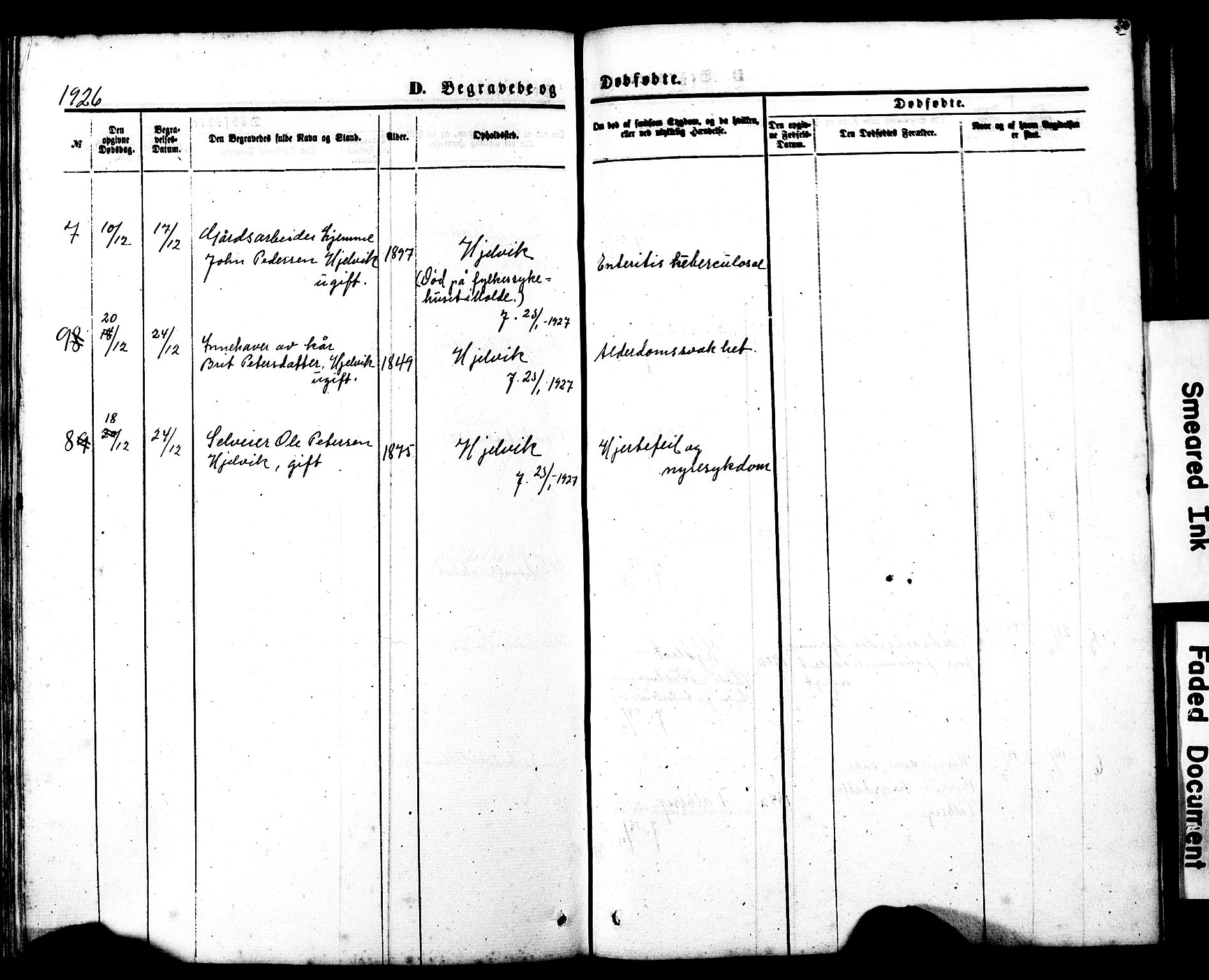 Ministerialprotokoller, klokkerbøker og fødselsregistre - Møre og Romsdal, SAT/A-1454/550/L0618: Klokkerbok nr. 550C01, 1870-1927, s. 270