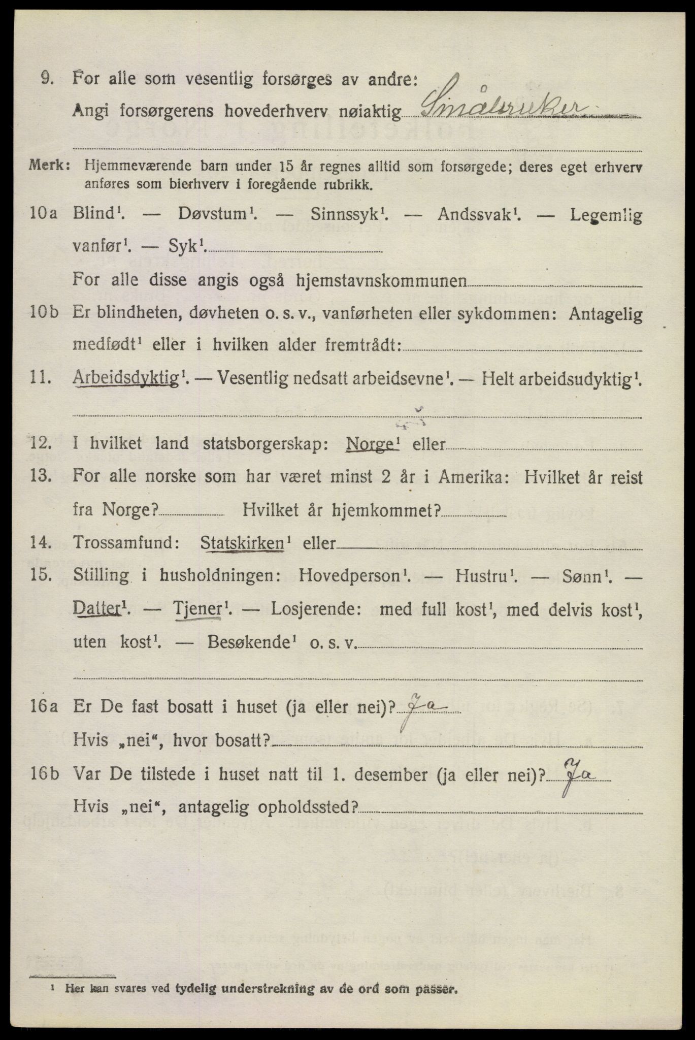 SAKO, Folketelling 1920 for 0623 Modum herred, 1920, s. 27846
