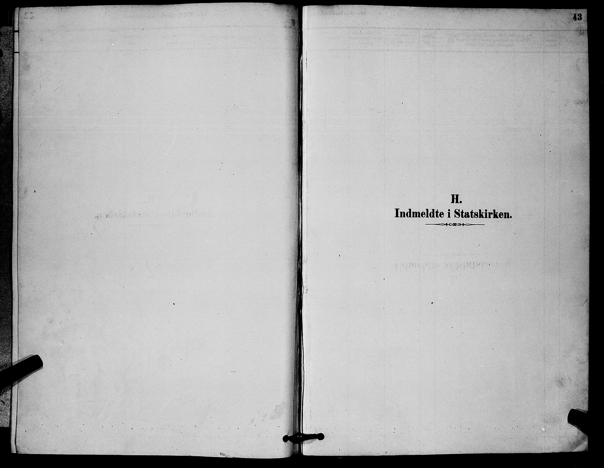 Nore kirkebøker, SAKO/A-238/G/Gc/L0002: Klokkerbok nr. III 2, 1878-1883, s. 43