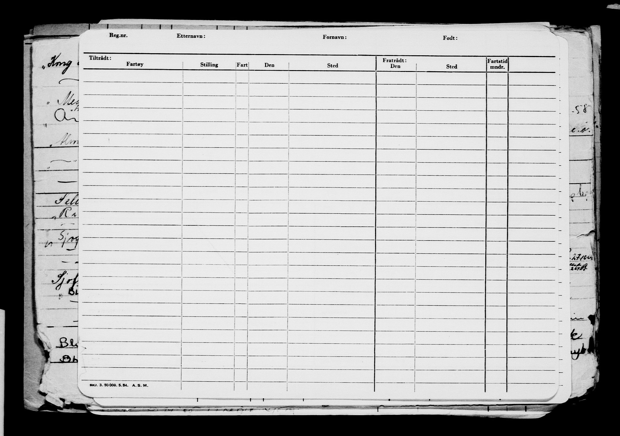 Direktoratet for sjømenn, AV/RA-S-3545/G/Gb/L0059: Hovedkort, 1905, s. 689