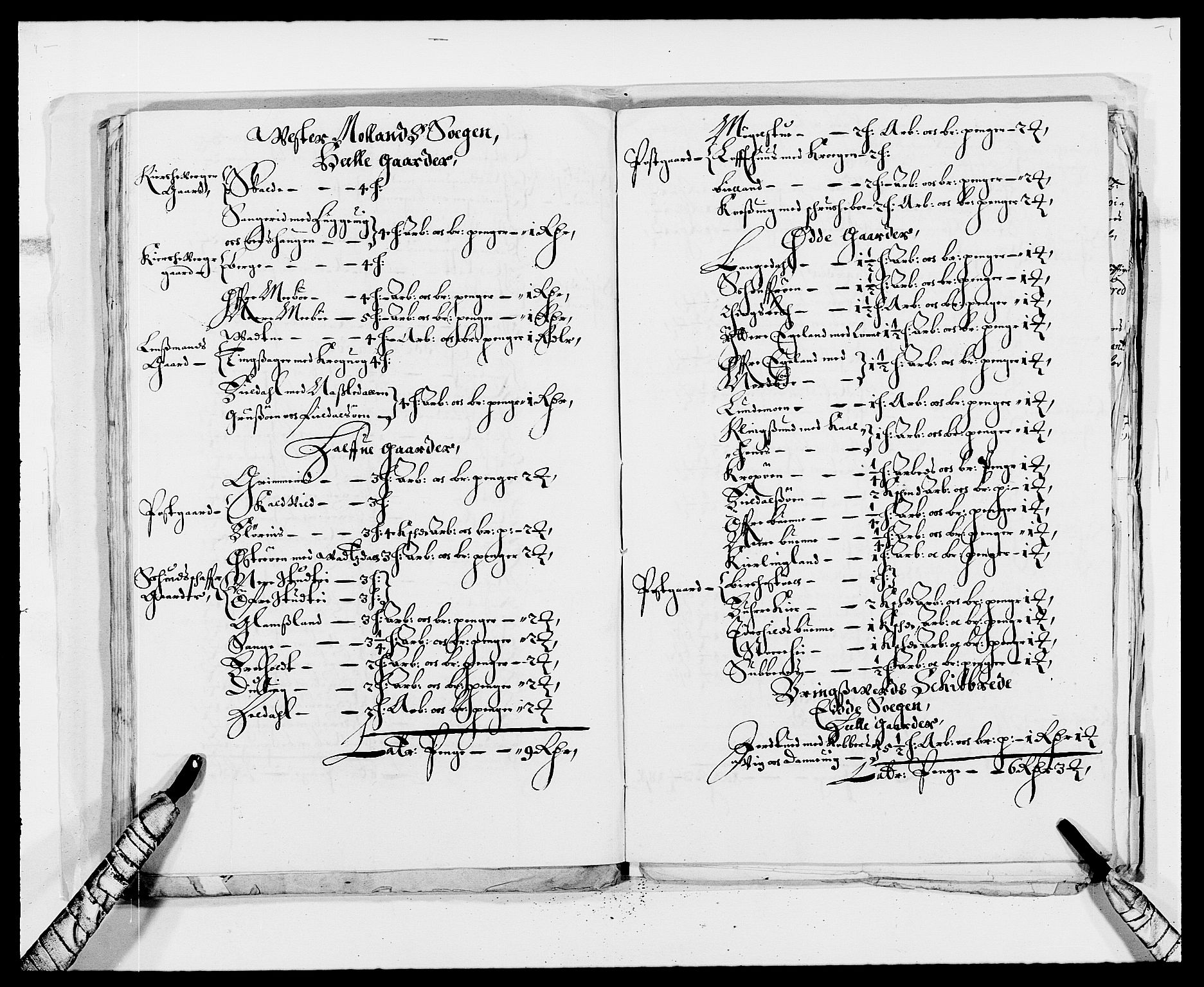 Rentekammeret inntil 1814, Reviderte regnskaper, Fogderegnskap, AV/RA-EA-4092/R39/L2296: Fogderegnskap Nedenes, 1664-1666, s. 293