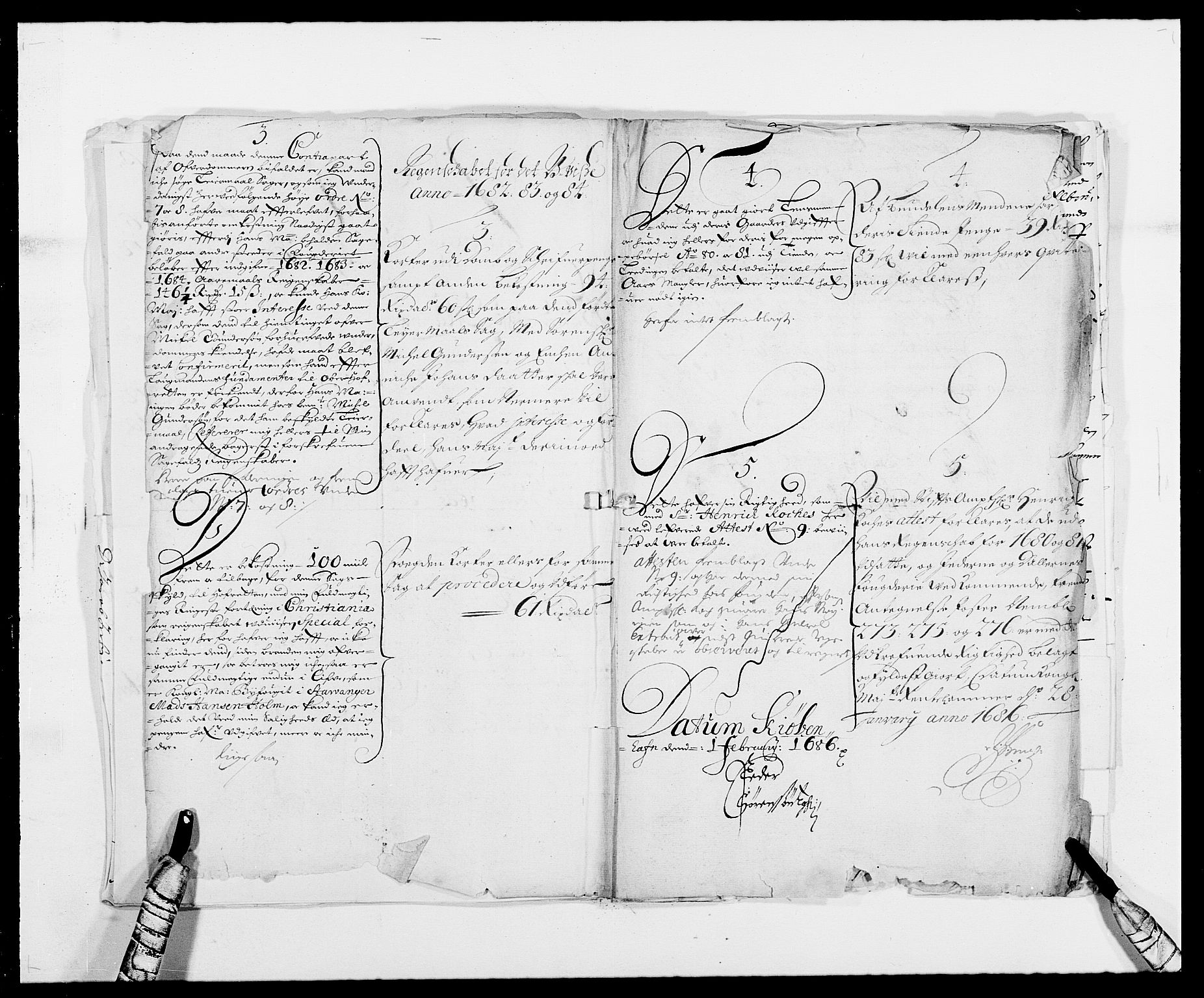Rentekammeret inntil 1814, Reviderte regnskaper, Fogderegnskap, AV/RA-EA-4092/R46/L2724: Fogderegnskap Jæren og Dalane, 1682-1684, s. 312
