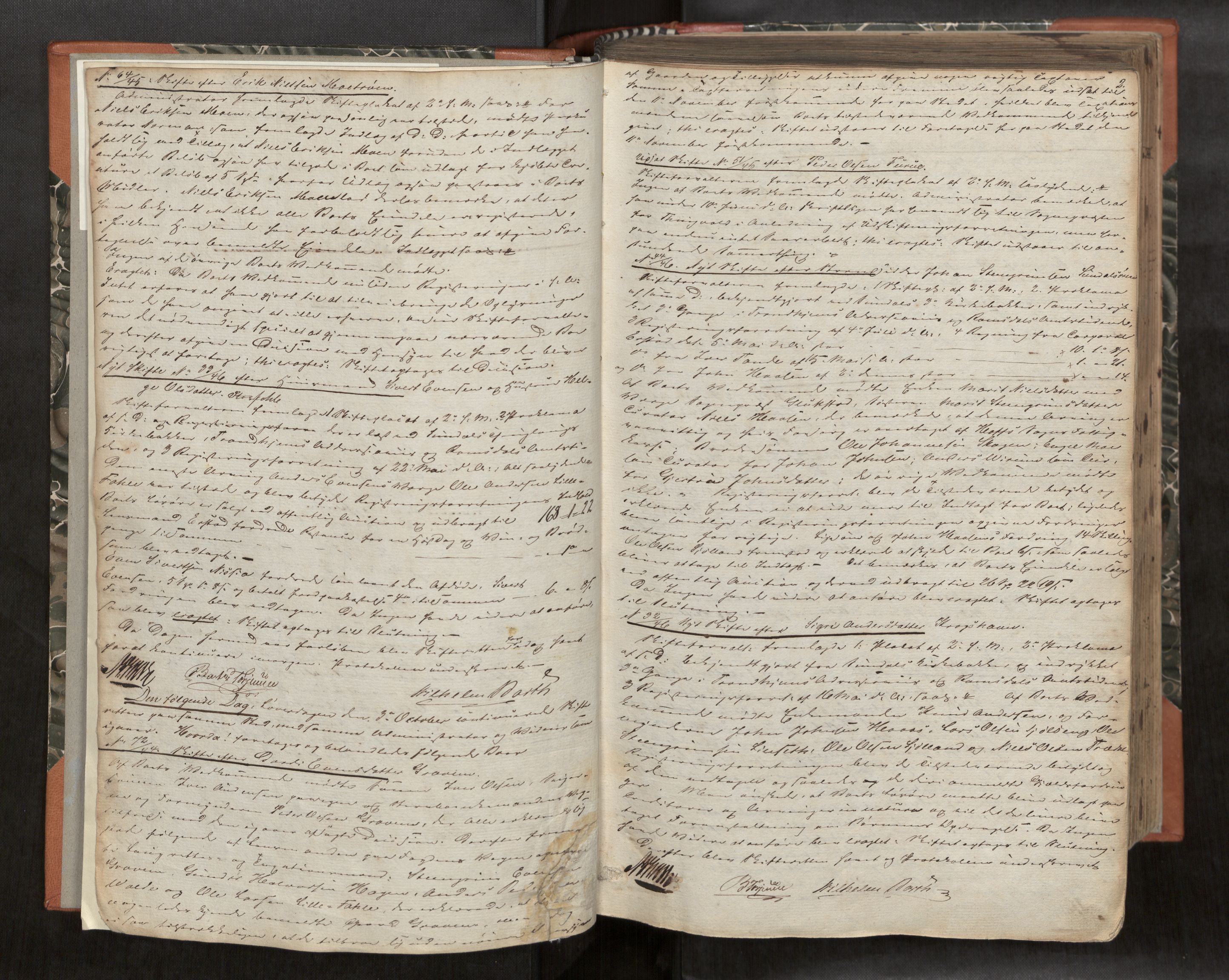 Nordmøre sorenskriveri, AV/SAT-A-4132/1/3/3B/L0001: Forhandlingsprotokoll nr. 01, 1846-1861, s. 1b-2a