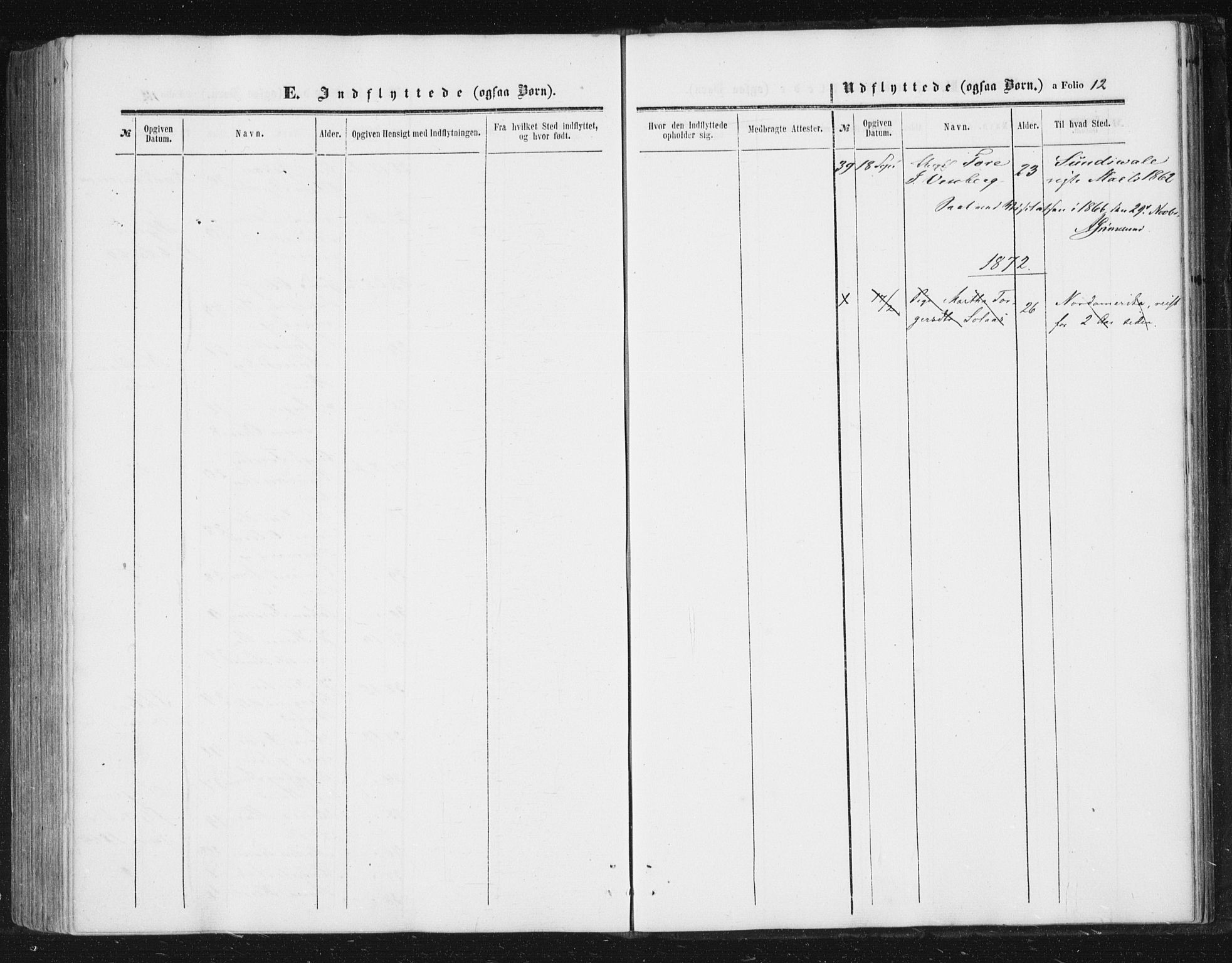 Ministerialprotokoller, klokkerbøker og fødselsregistre - Sør-Trøndelag, AV/SAT-A-1456/616/L0408: Ministerialbok nr. 616A05, 1857-1865, s. 12