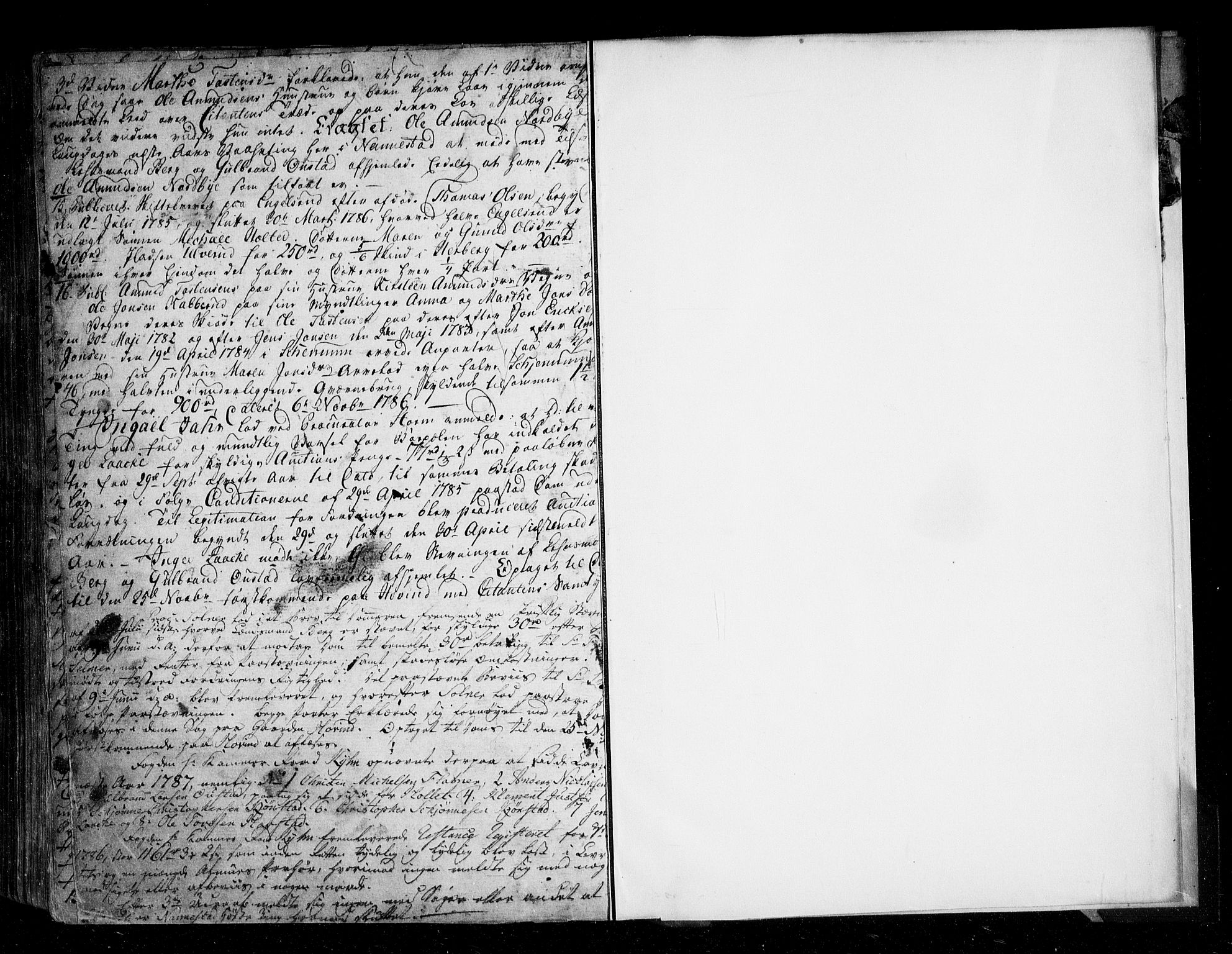 Øvre Romerike sorenskriveri, AV/SAO-A-10649/F/Fb/L0063b: Tingbok 63b, 1783-1786, s. 720b